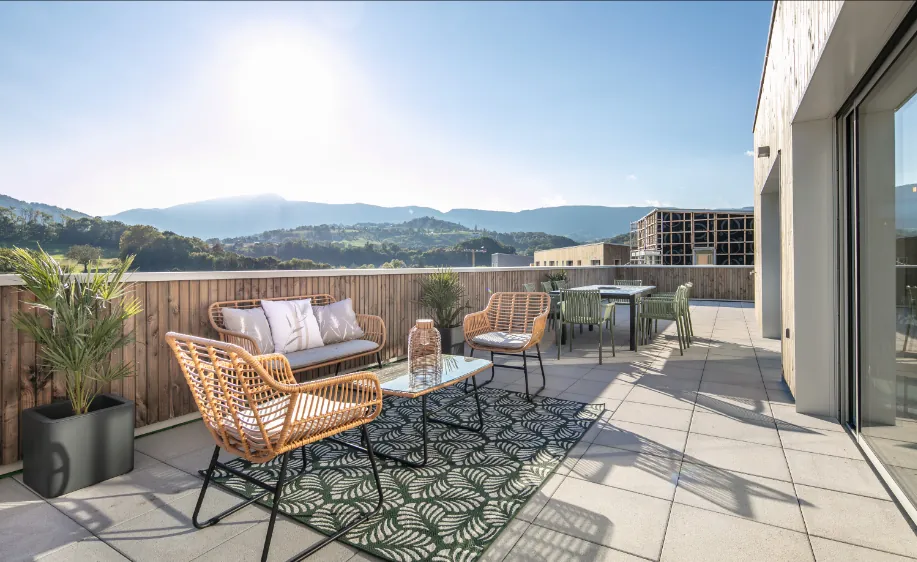 Appartement 3 pièces à Cognin avec balcon, parking, livraison janvier 2026