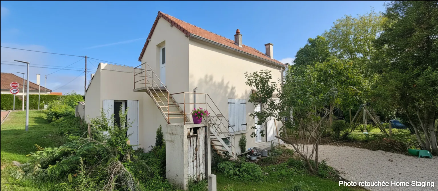 Maison à rénover à Amilly (45200) avec grand potentiel et terrain de 553 m² 