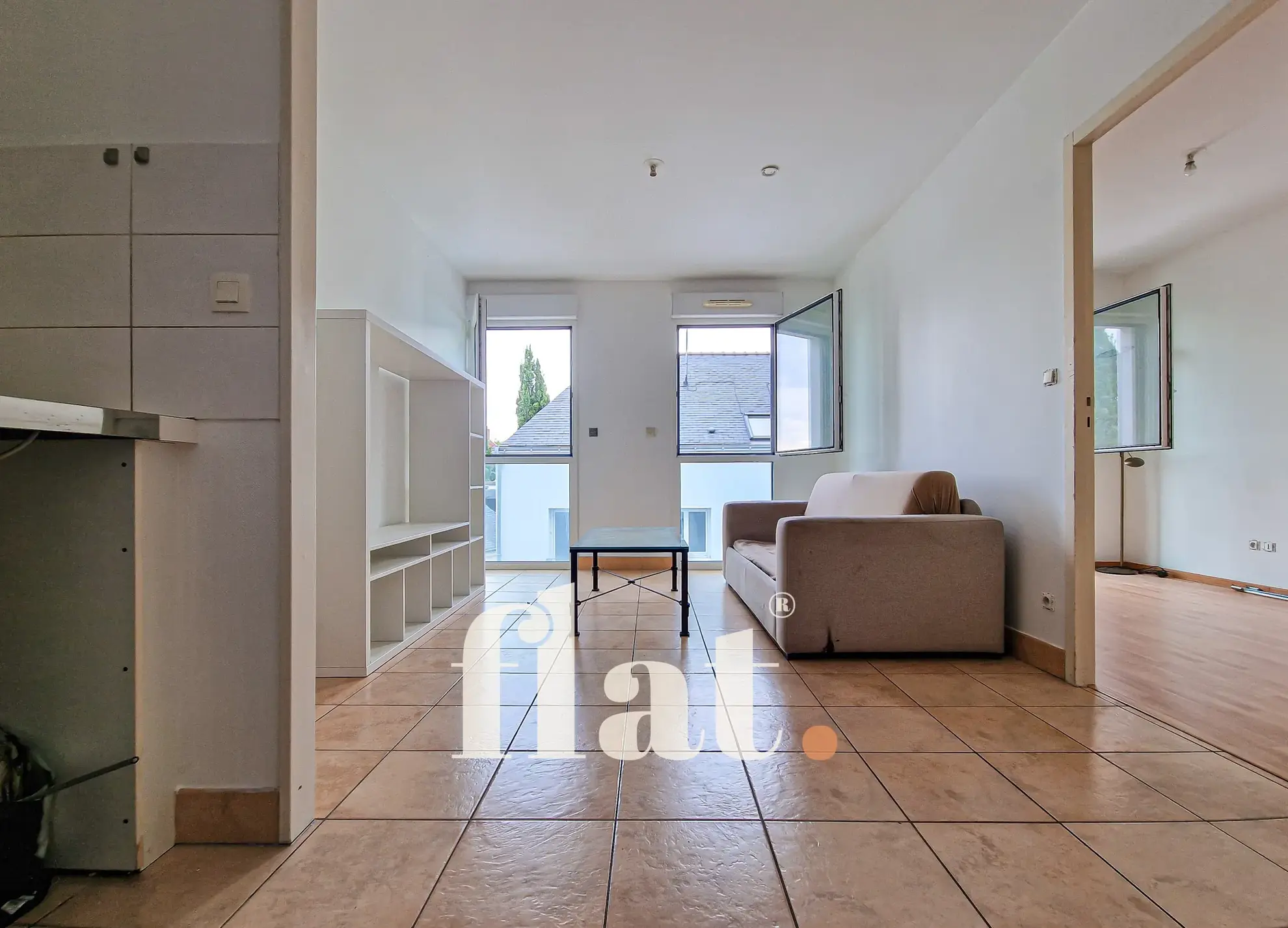 Appartement T2 lumineux de 37 m² à Nantes - proximité Talensac 
