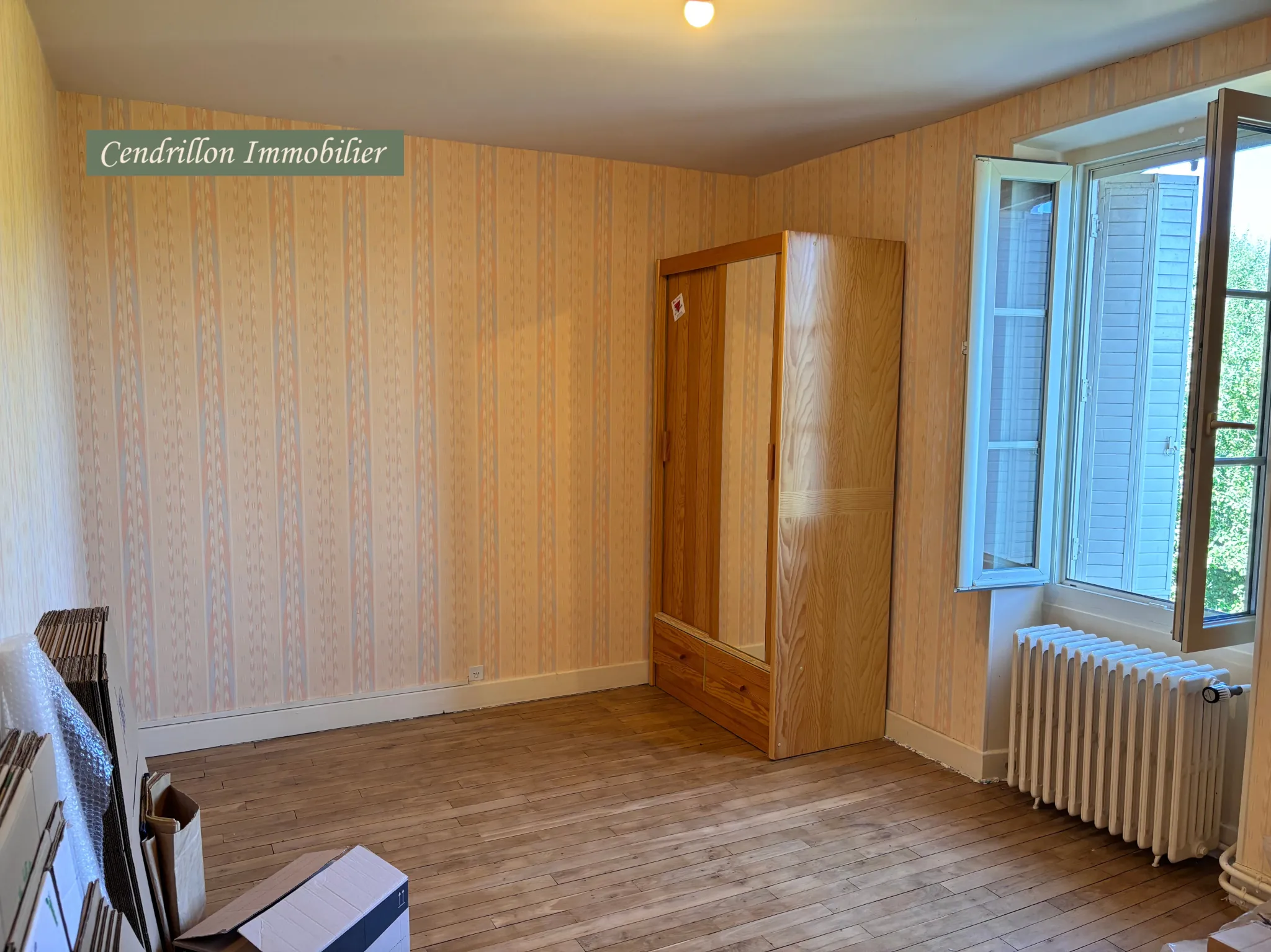 Maison semi-mitoyenne de 140 m² avec 5 chambres et grand jardin à proximité de Bourganeuf 