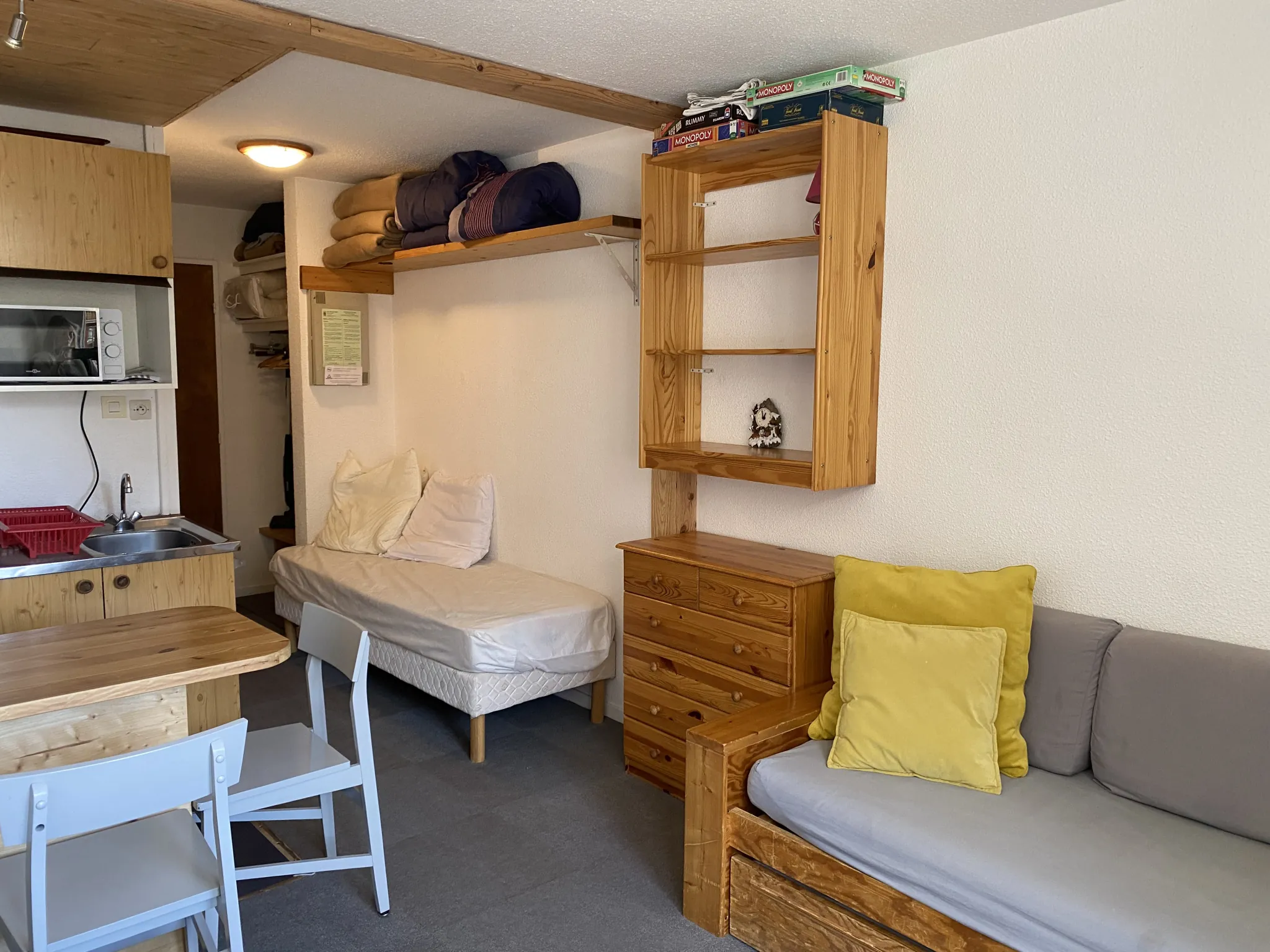 Studio à vendre au centre de Valfrejus proche front de neige