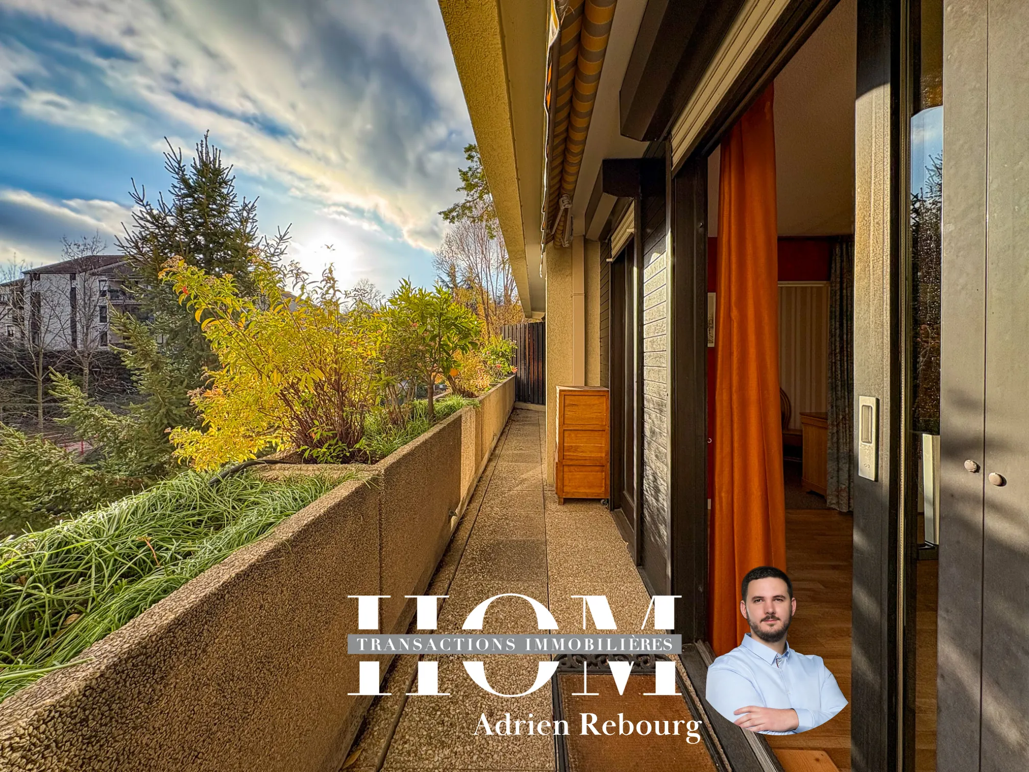 Appartement T2 avec terrasse et garage dans résidence senior à Chamalieres