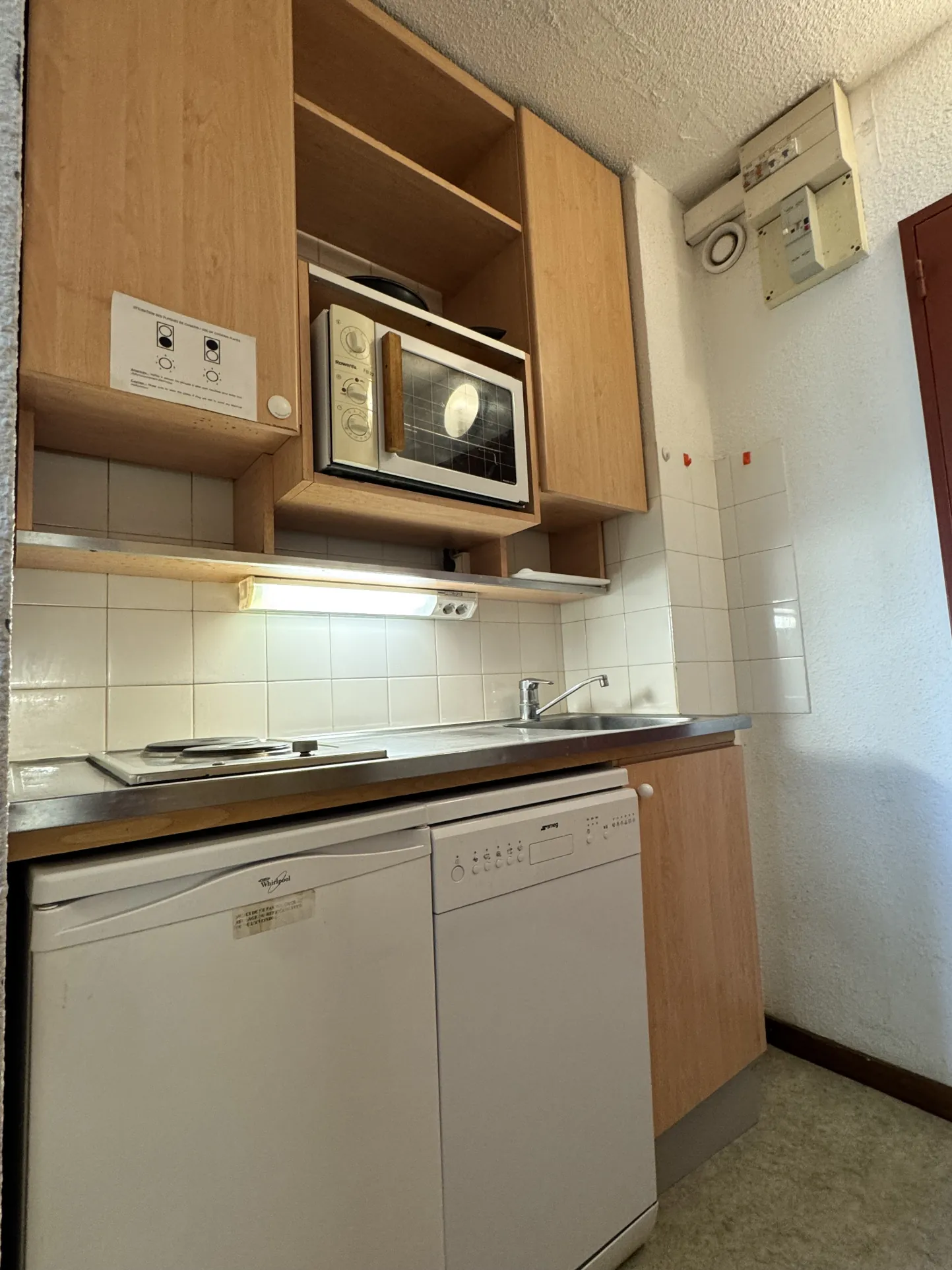 Studio lumineux de 26,55 m² avec balcon aux Deux Alpes, proche des pistes 