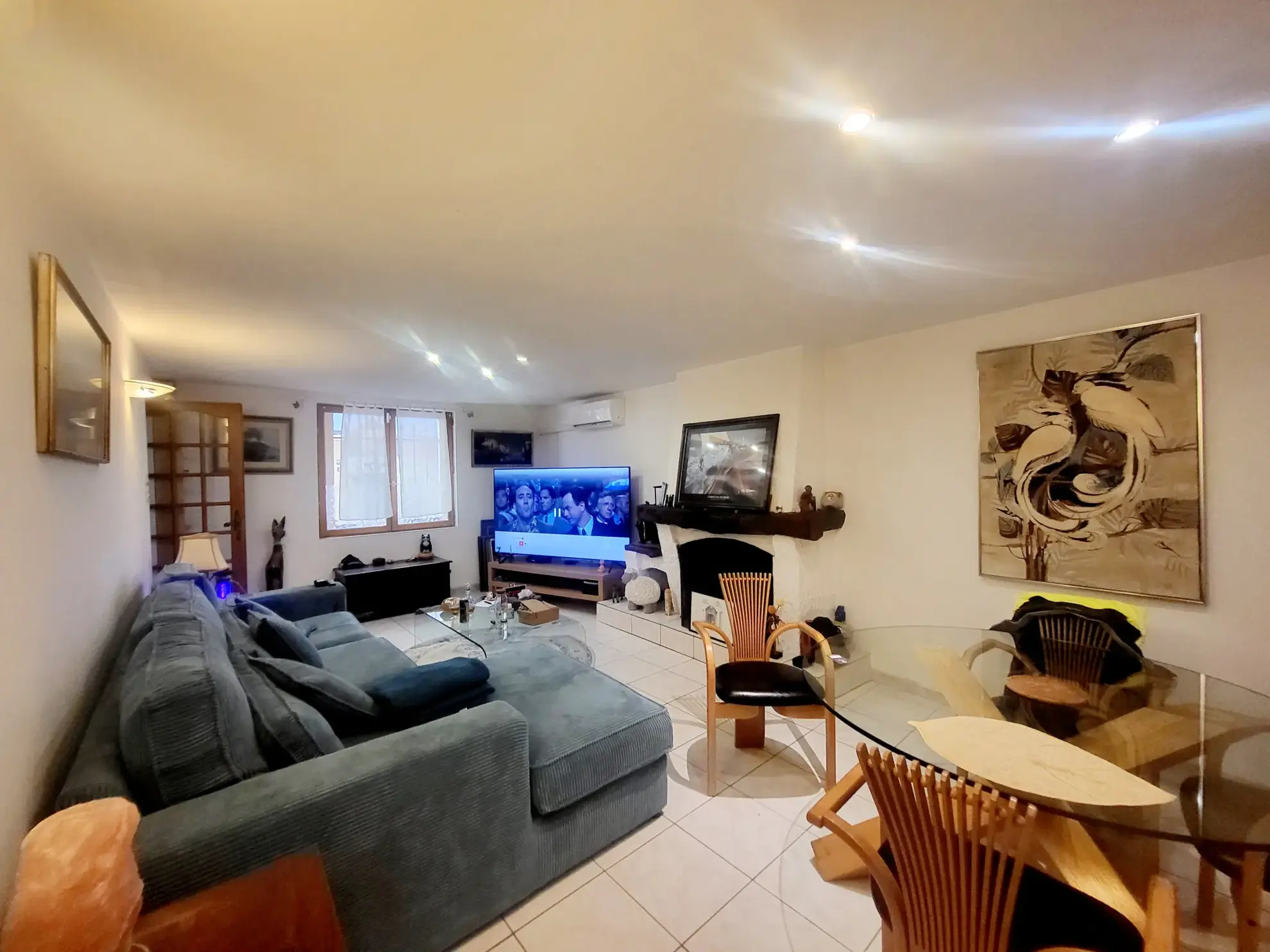 Maison de ville lumineuse avec garage à Pomérols – 130 m²