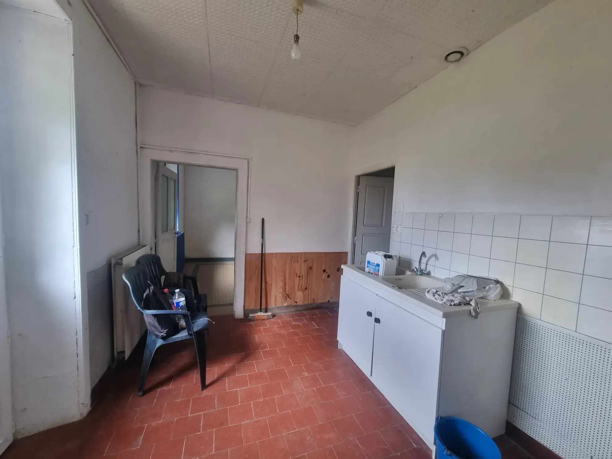 Maison à vendre au Mêle-sur-Sarthe de 61 m² avec garage et terrain de 600 m² 