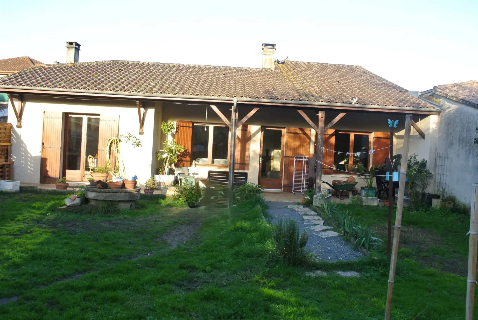 Maison de plain-pied à Marmande avec 3 chambres et double garage