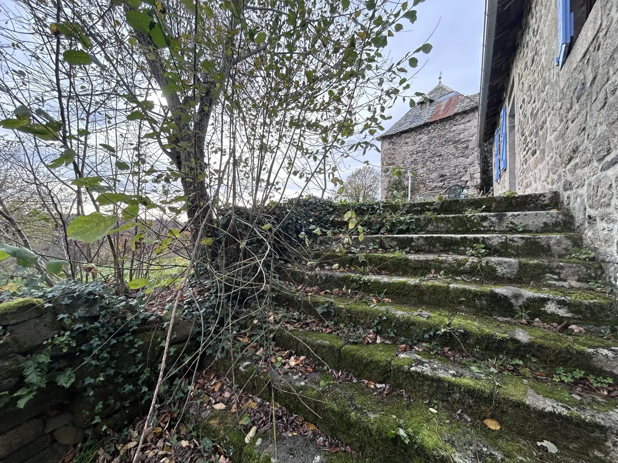 Maison en pierres rénovée à Auriac avec jardin et vue campagne 