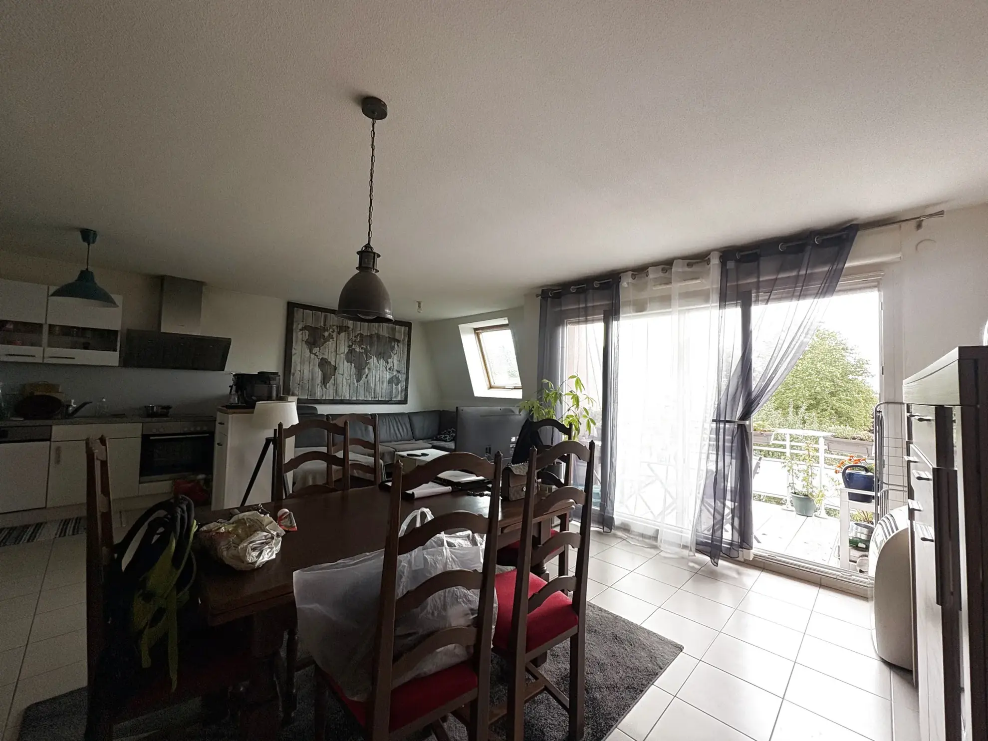 A vendre appartement F3 de 71 m² avec balcon à Habsheim 
