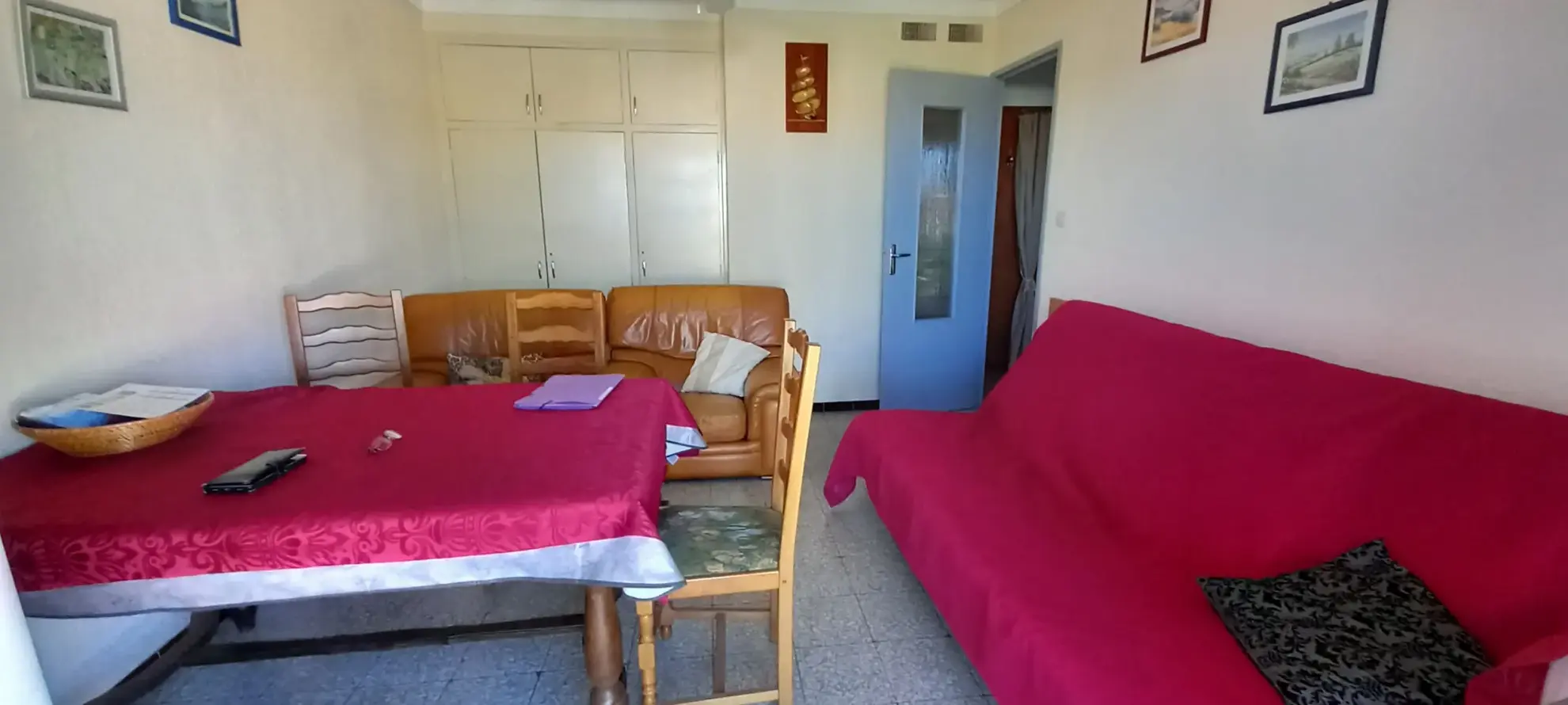 Appartement T2 avec balcon, cave et vue dégagée à Argeles-sur-Mer