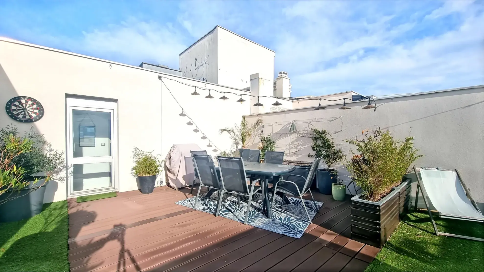 Appartement F4 de 93 m² avec terrasse et garage à Clermont-Ferrand 