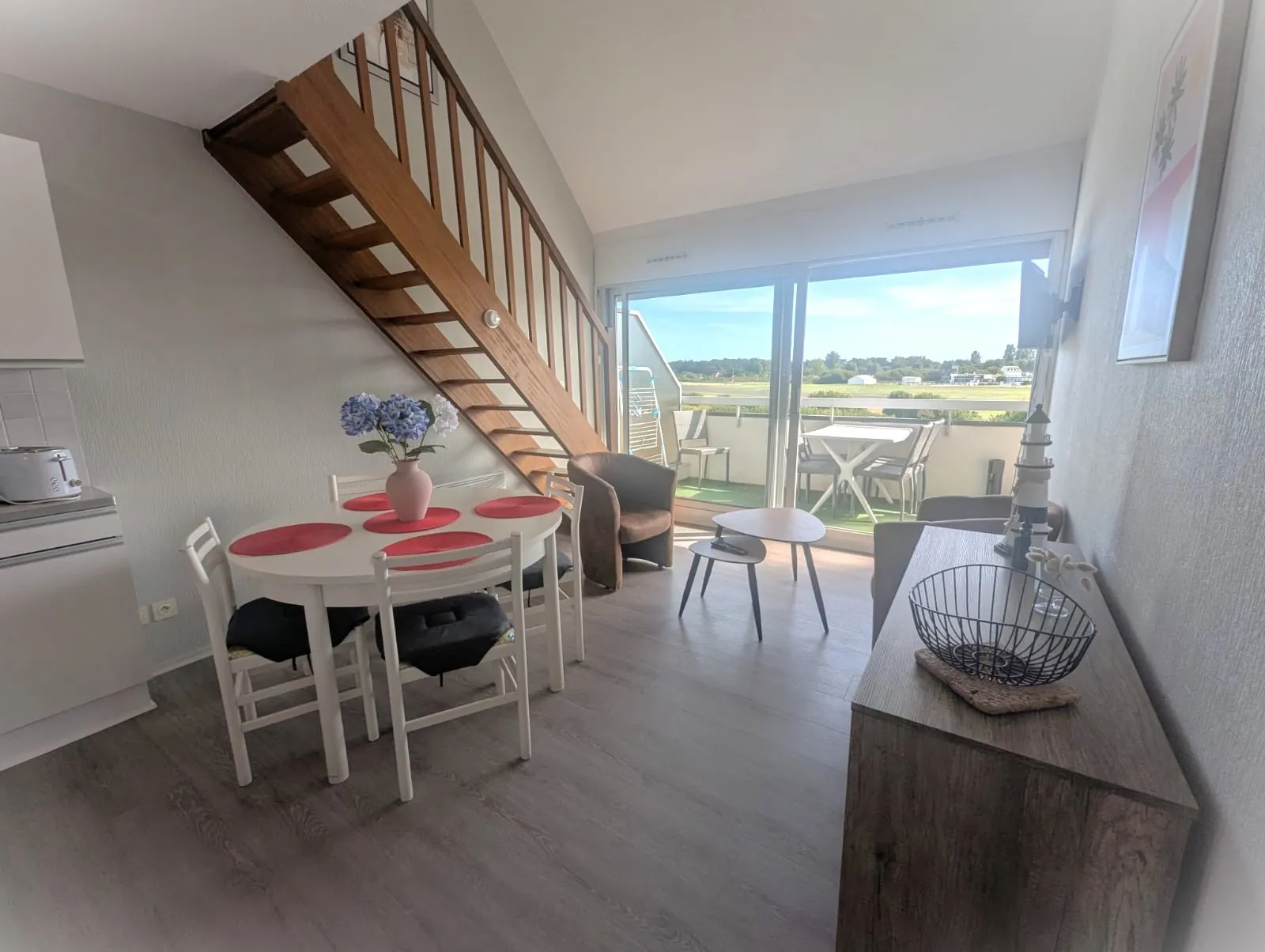 Vente d'un duplex avec vue mer à Quiberon proche plage