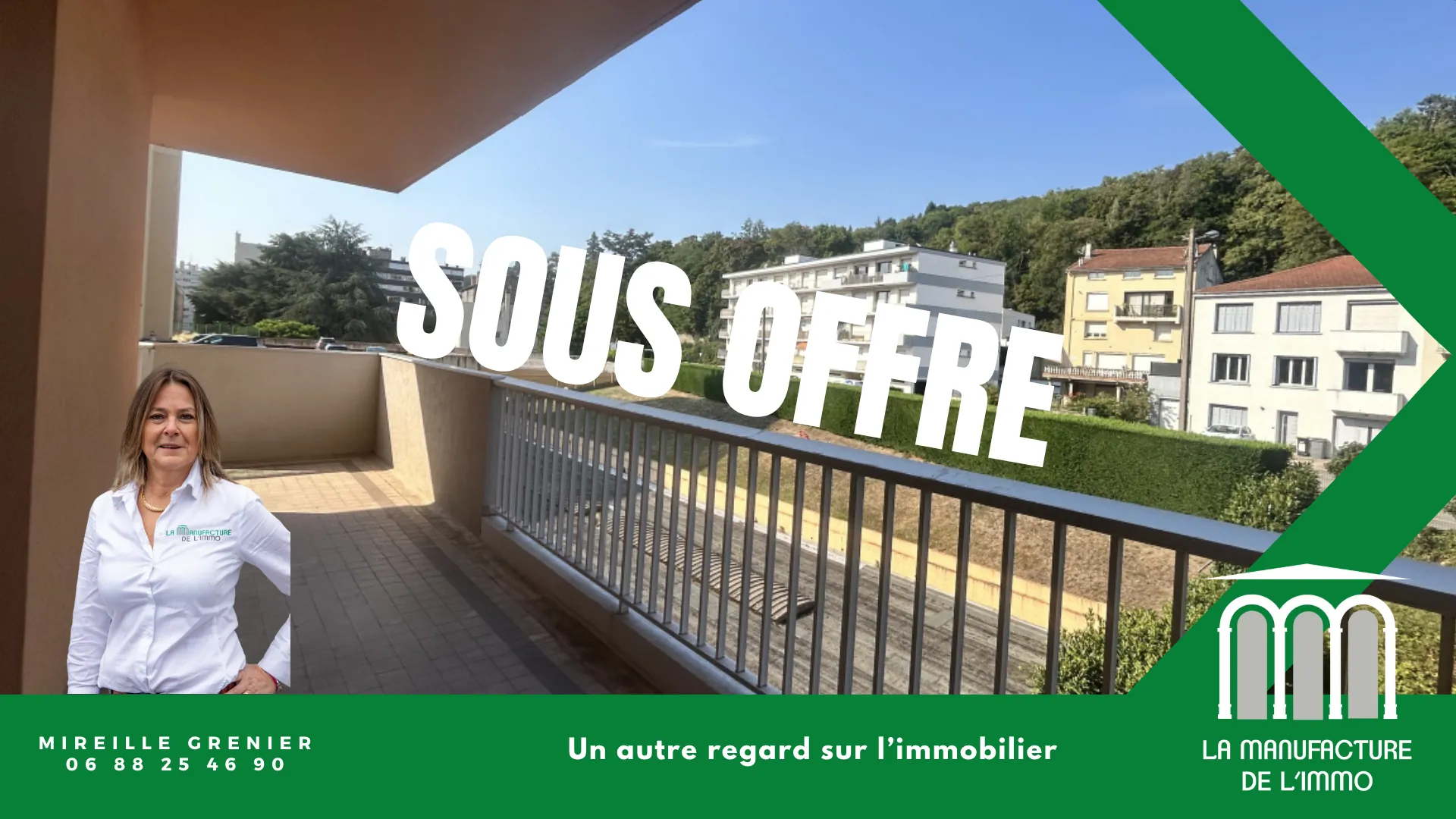 Appartement F6 de 151,37 m² avec 4 chambres, terrasses et garage à Saint-Étienne