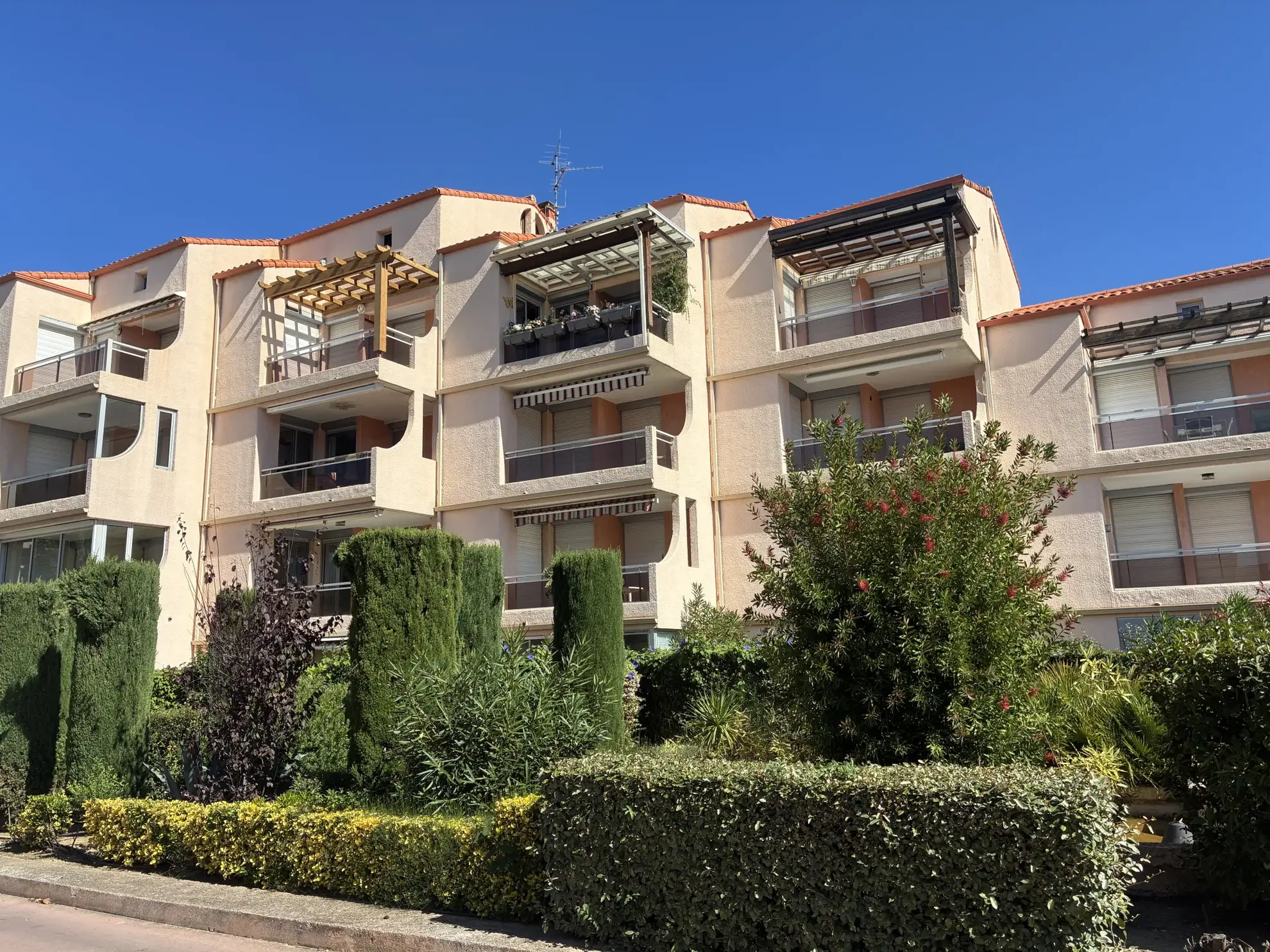 Bel appartement T2 à Argeles-sur-Mer à proximité des plages - Vue dégagée