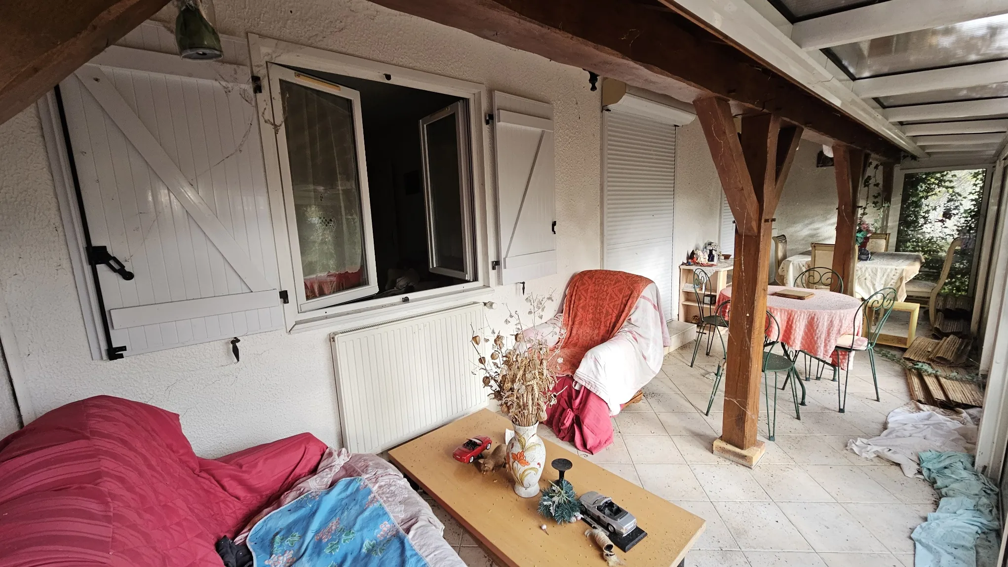 Maison à rénover de 95 m² avec garage à Ervauville 