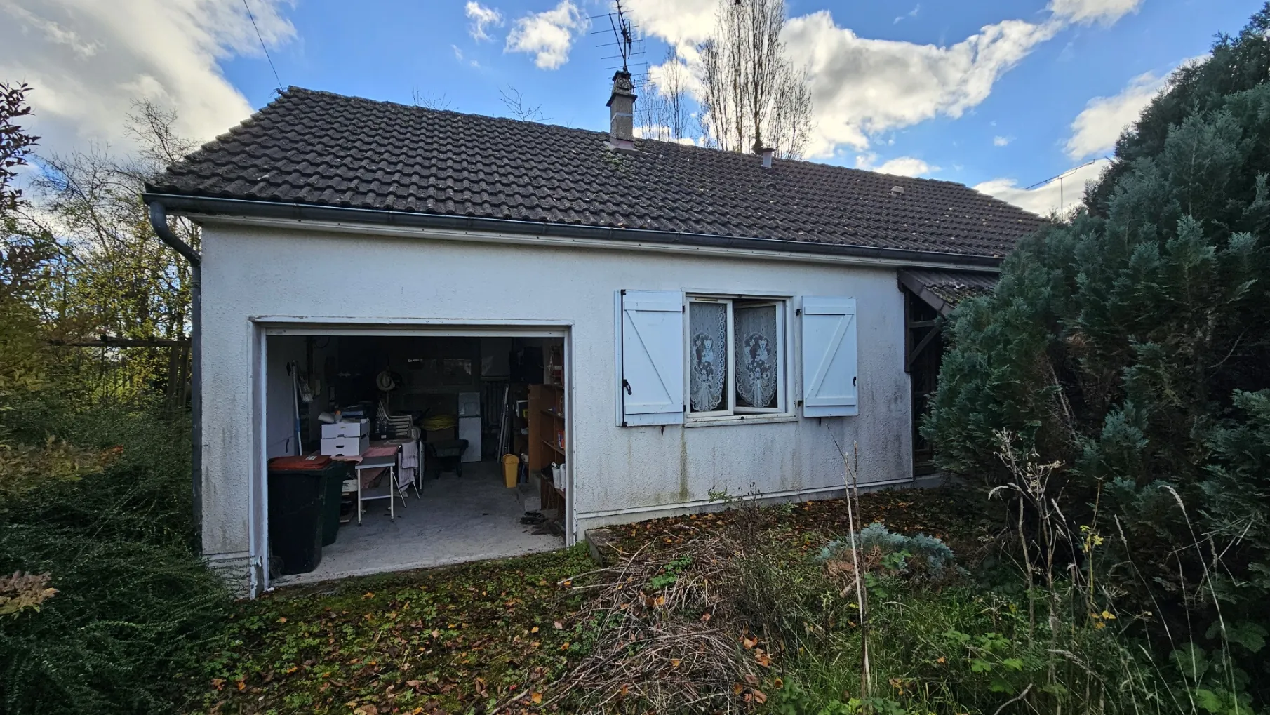 Maison à rénover de 95 m² avec garage à Ervauville 