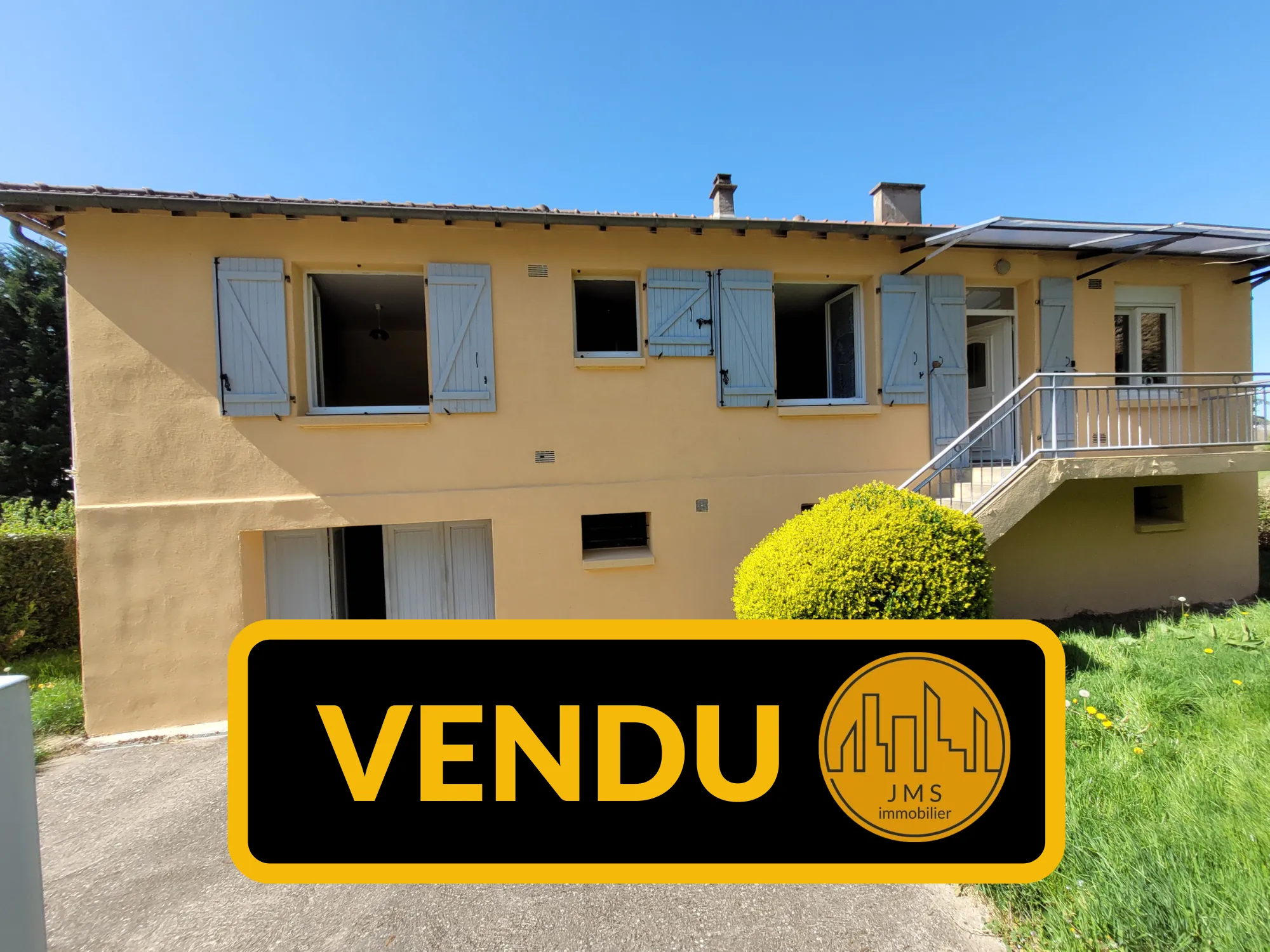 Maison à vendre à Noyant d'Allier avec terrasse et terrain de 2500 m² - 4 chambres