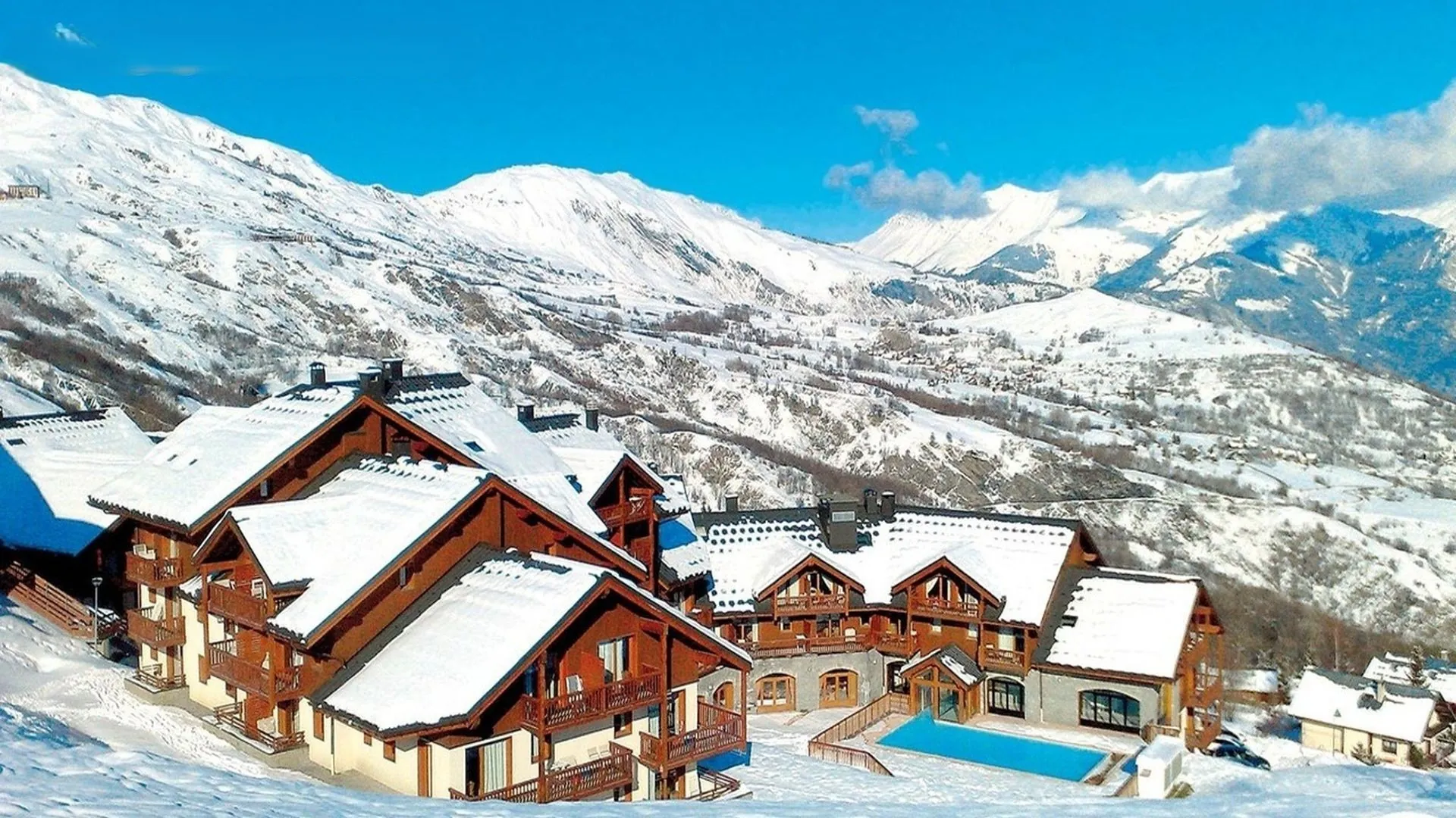 Superbe appartement 2 pièces avec balcon et vue montagnes au Corbier 
