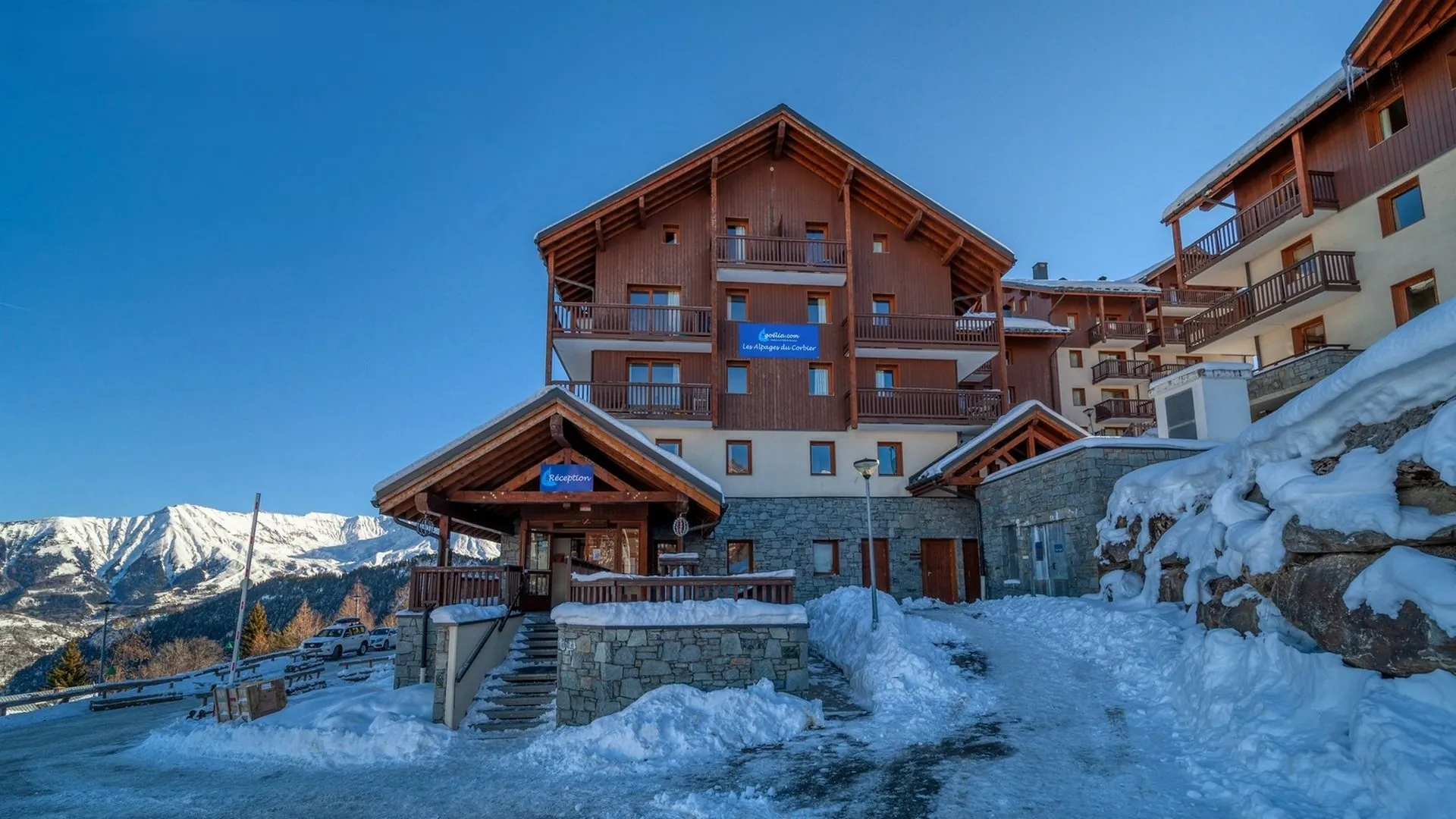 Superbe appartement 2 pièces avec balcon et vue montagnes au Corbier 