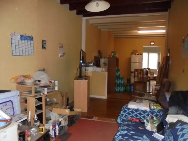 Maison de bourg 100 m² avec cour à La Reole, Investissement ou Premier achat 