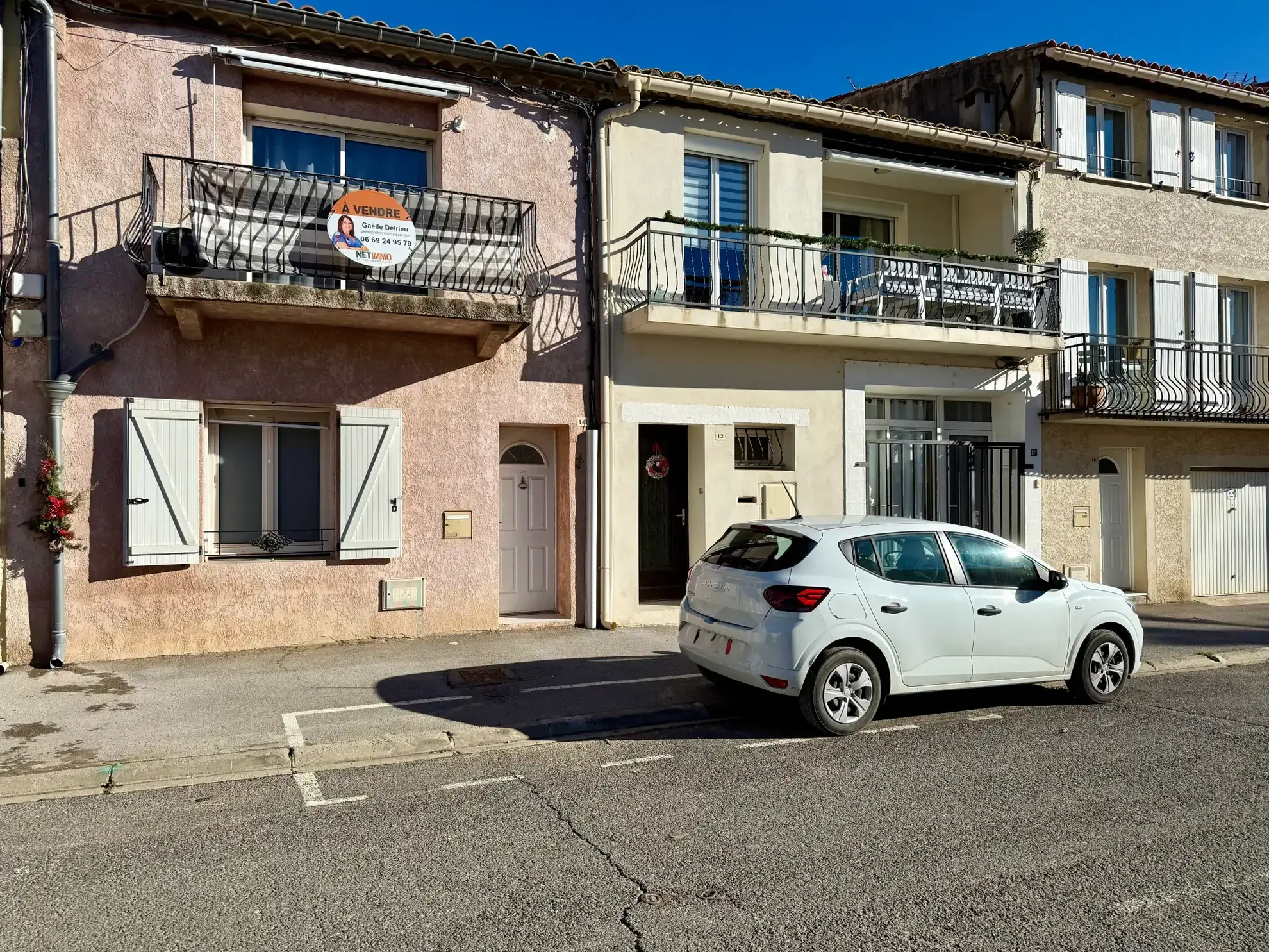 Maison de village de 76 m² avec balcon à Candillargues 