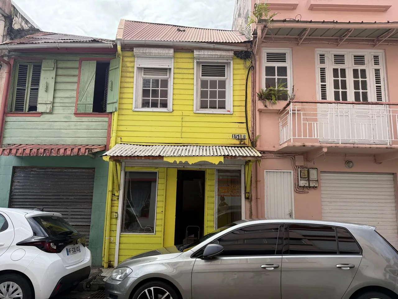 Maison T2 à rénover au centre de Fort de France - Opportunité à saisir