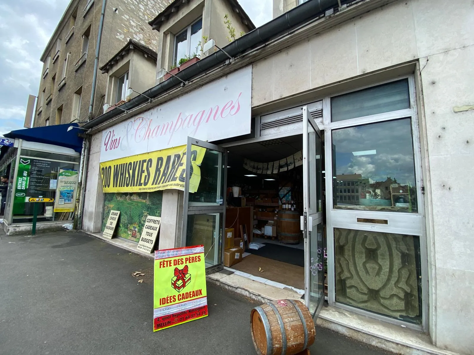 Fonds de commerce de vins et produits gastronomiques à Melun (77) 