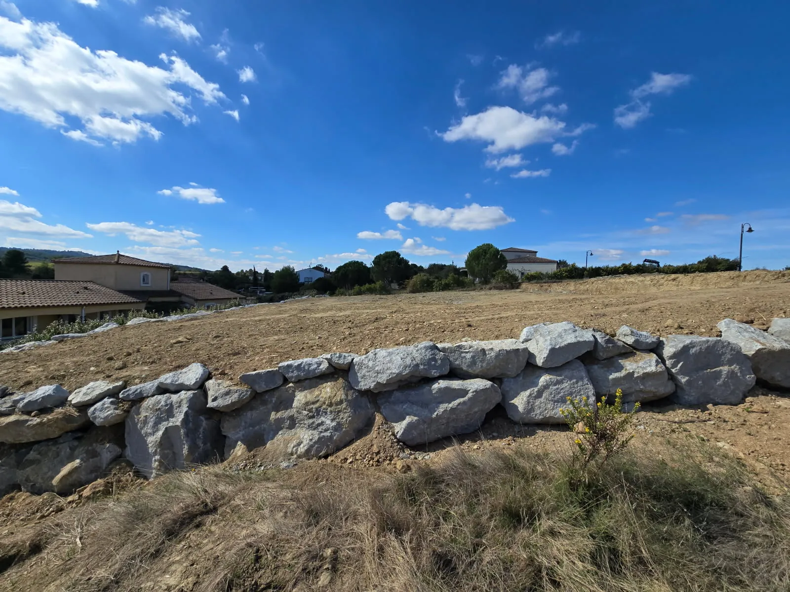 Terrain constructible de 738 m² à Carcassonne, lotissement de la Cavyère 