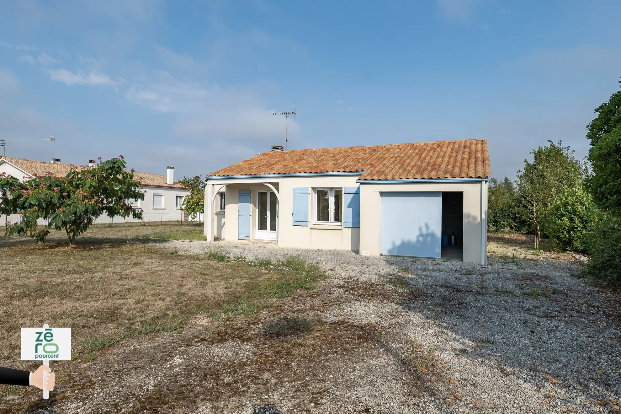 Maison de plain-pied à Angles (85750) - 75 m2, 3 chambres, terrain 720 m2, emplacement privilégié 