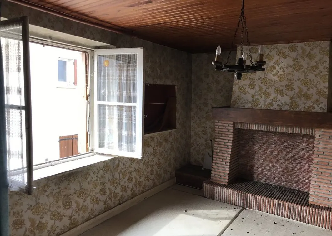 Ensemble immobilier avec deux maisons, garage et jardin à La Réole 