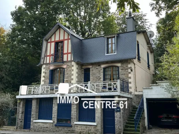 Villa rénovée de 130 m² à Bagnoles de l'Orne avec jardin de 1510 m²