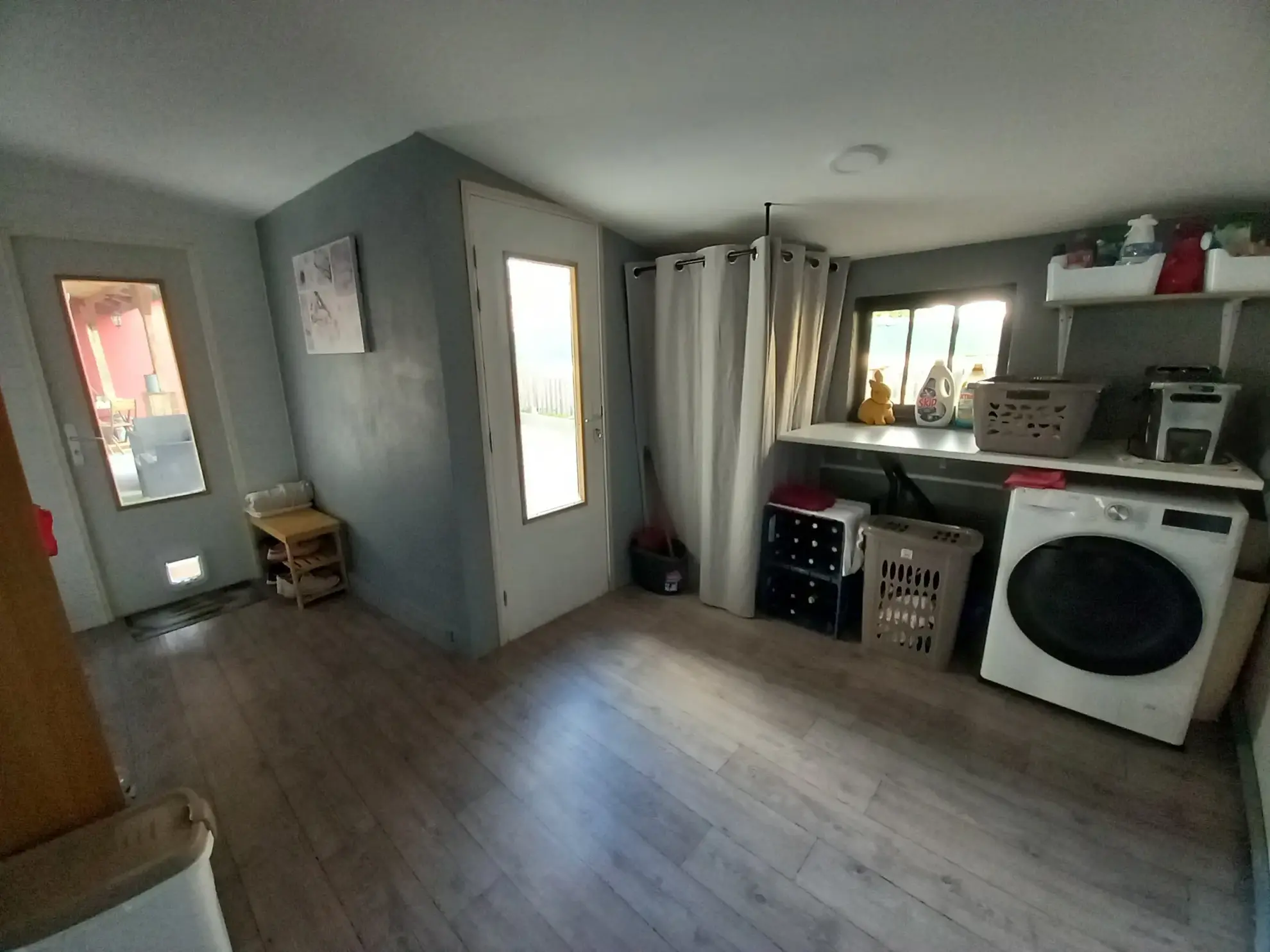 Maison plain-pied à vendre à Toulenne avec terrasse et jardin clos 