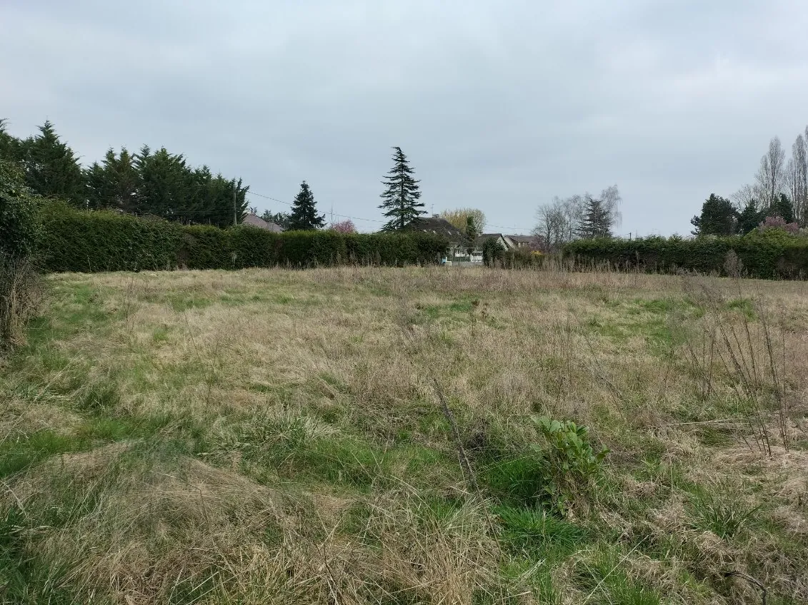 Terrain constructible viabilisé à Change, proche du Mans – 438 m² 