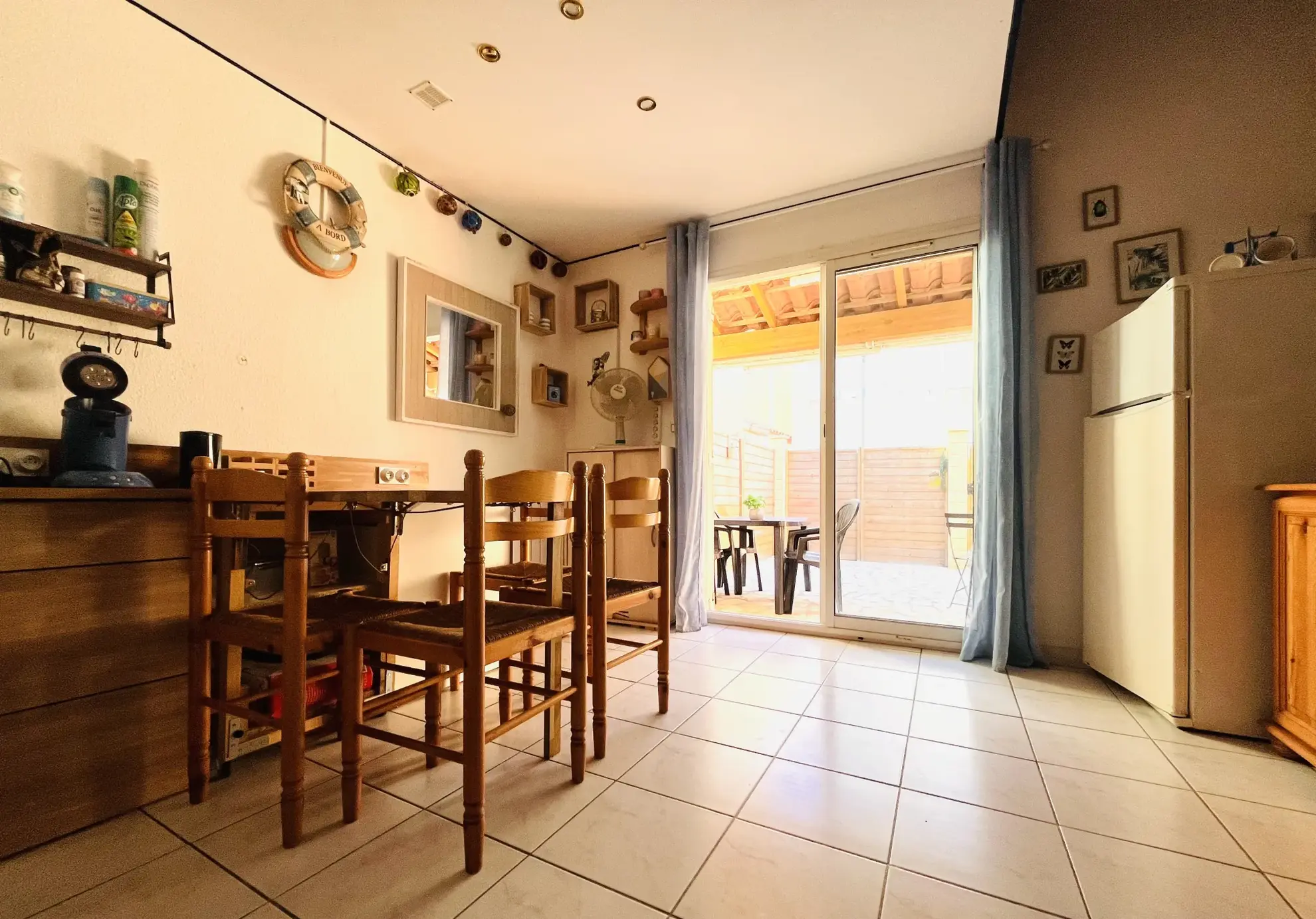 Maison T2 à 50 mètres de la plage à Frontignan avec parking et terrasse