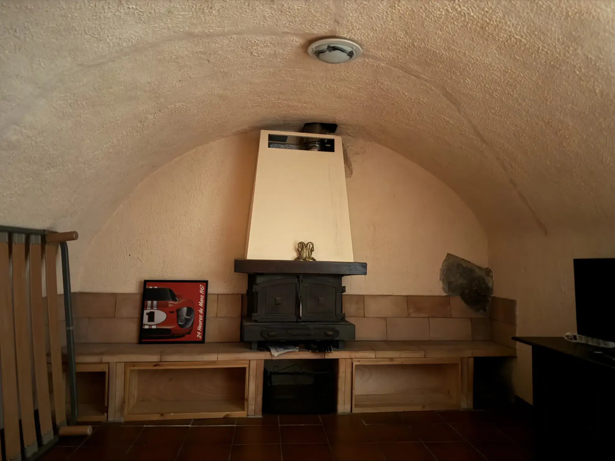Maison avec terrasse, terrain vaste et vue panoramique à Banco 