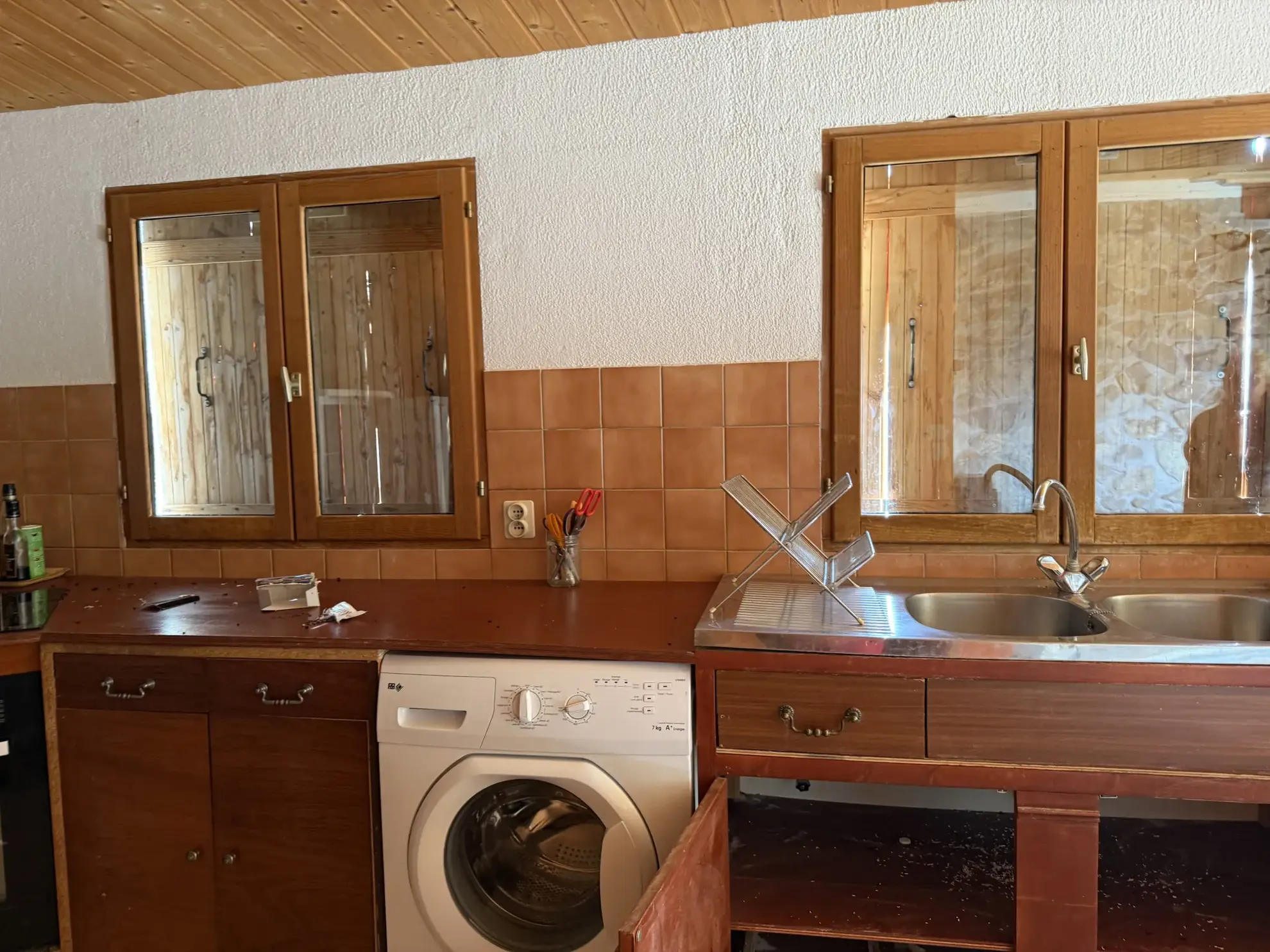 Maison avec terrasse, terrain vaste et vue panoramique à Banco 