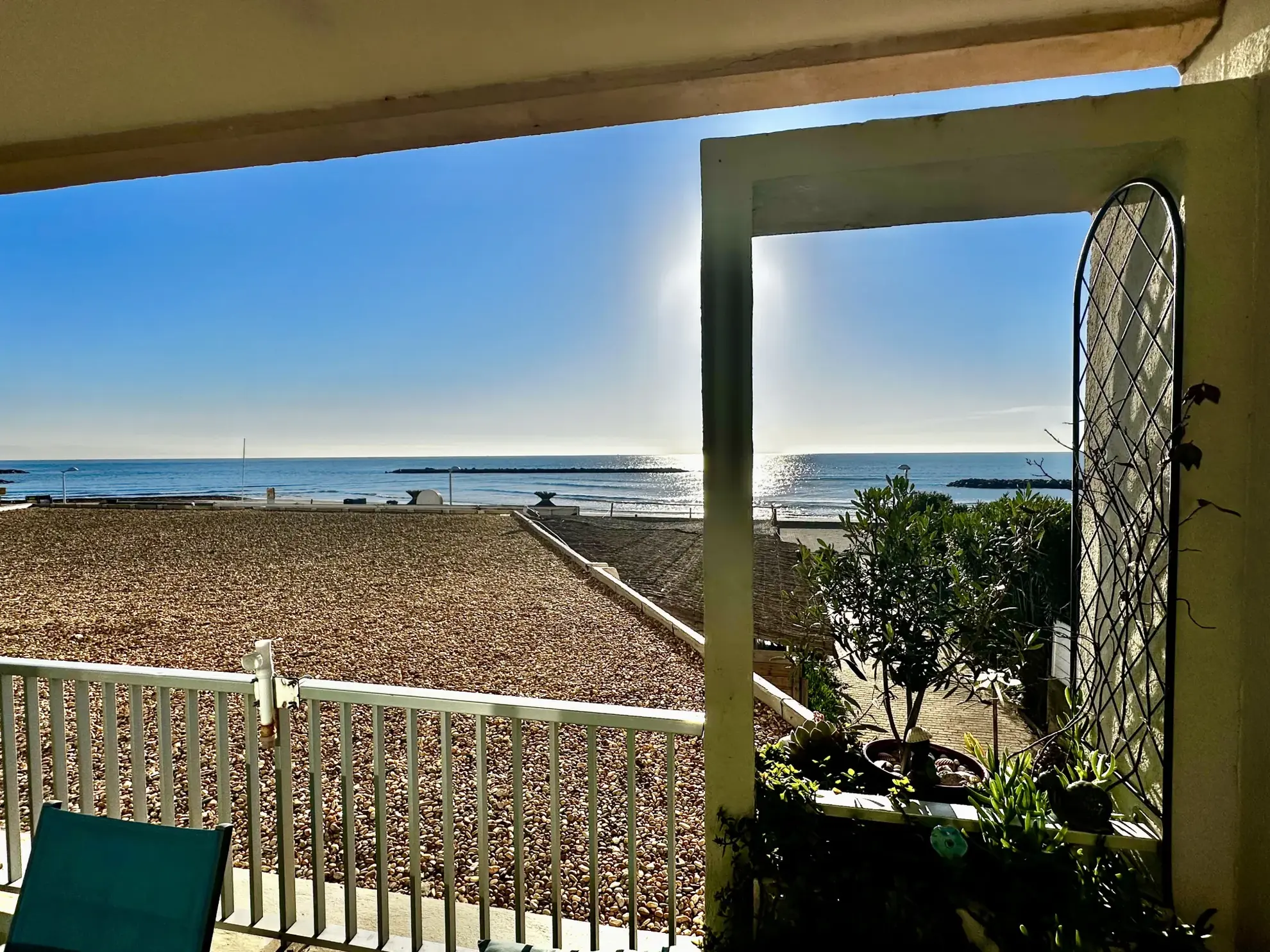 Appartement de 40m² en front de mer à Palavas-Les-Flots avec terrasse et parking 