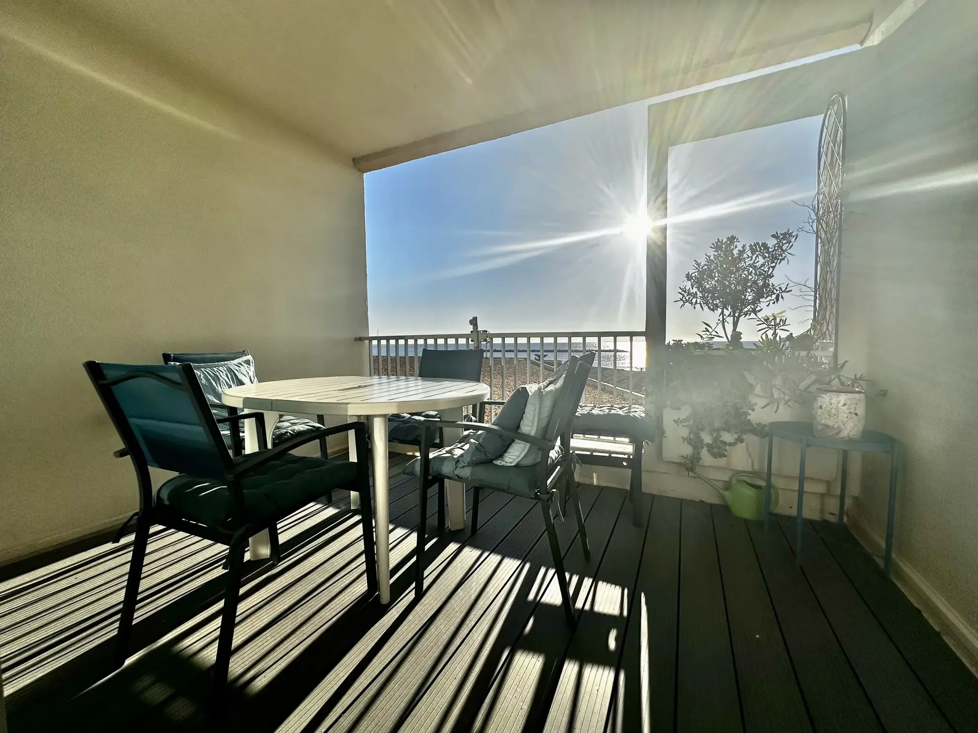 Appartement de 40m² en front de mer à Palavas-Les-Flots avec terrasse et parking 