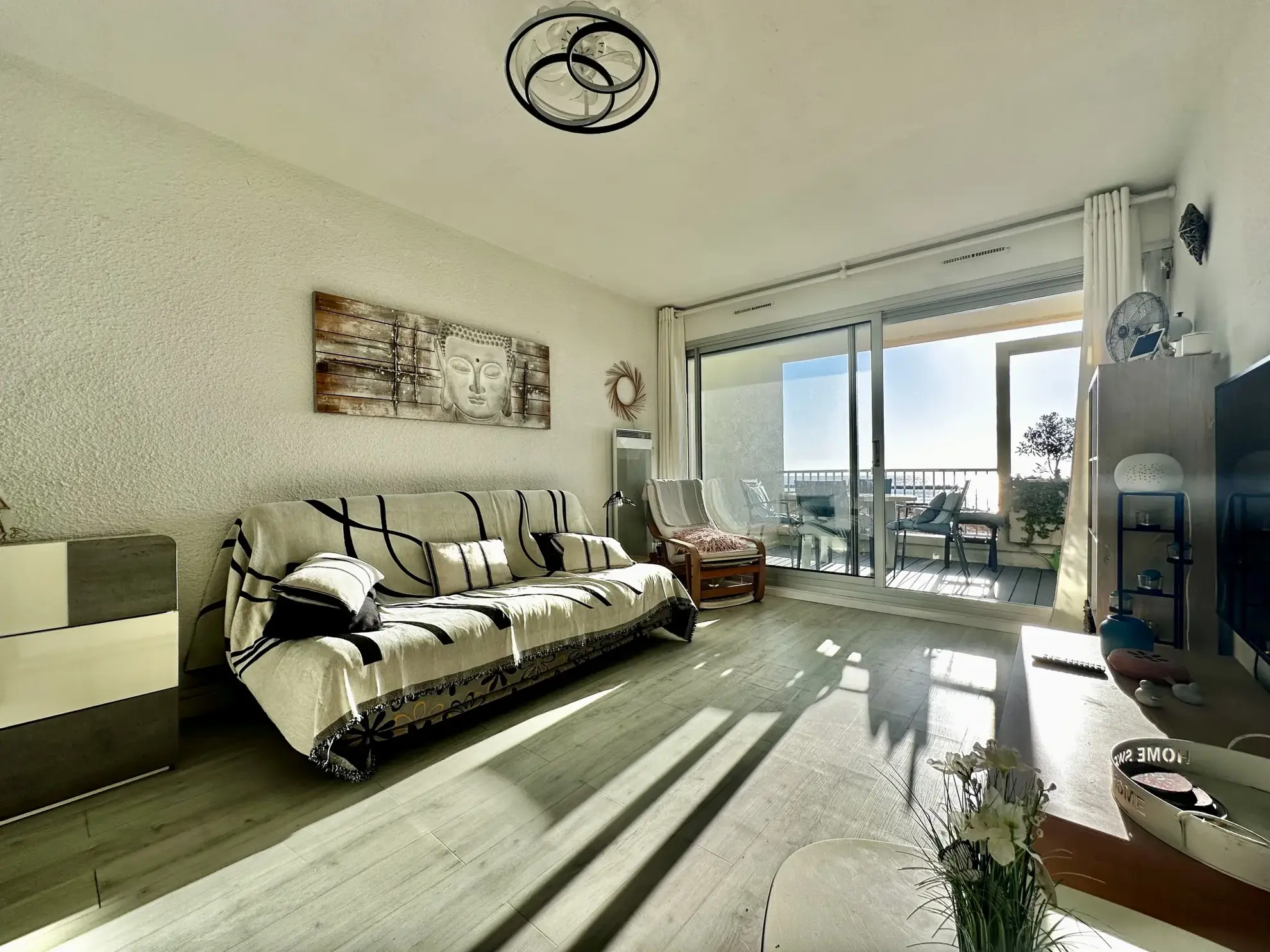 Appartement de 40m² en front de mer à Palavas-Les-Flots avec terrasse et parking 