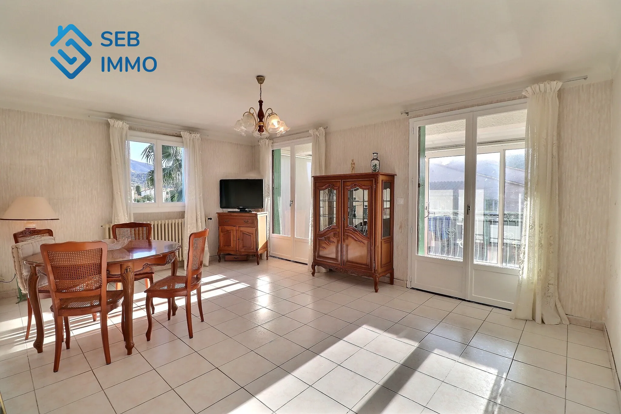 À vendre maison de 124 m² avec jardin, garage et véranda au Boulou