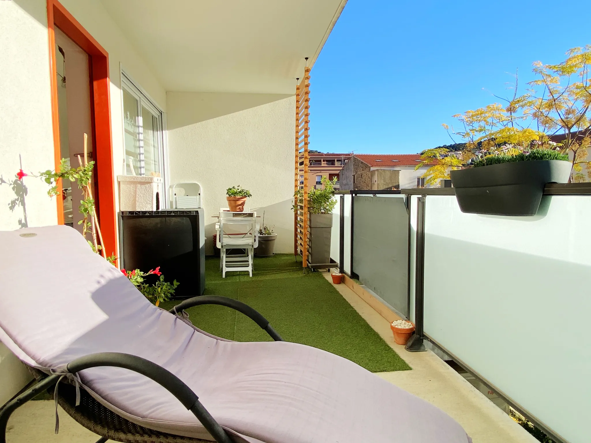 Appartement 2 pièces avec terrasse et parking à Port-Vendres