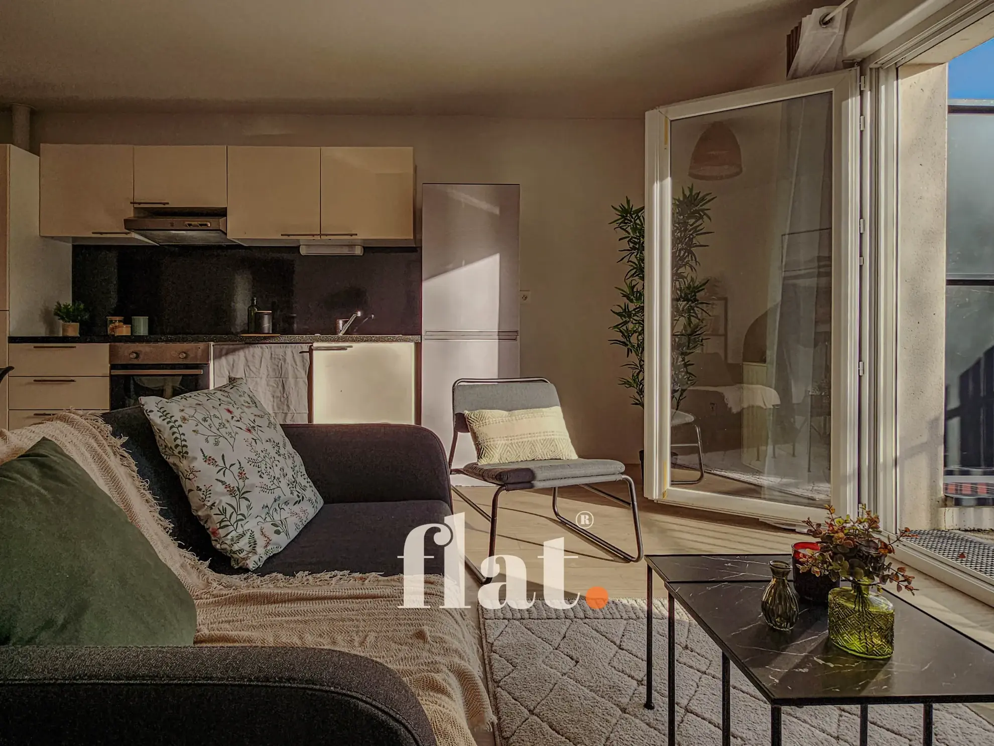 Vente d'un appartement T3 récent avec balcon et parking à Nantes Nord 