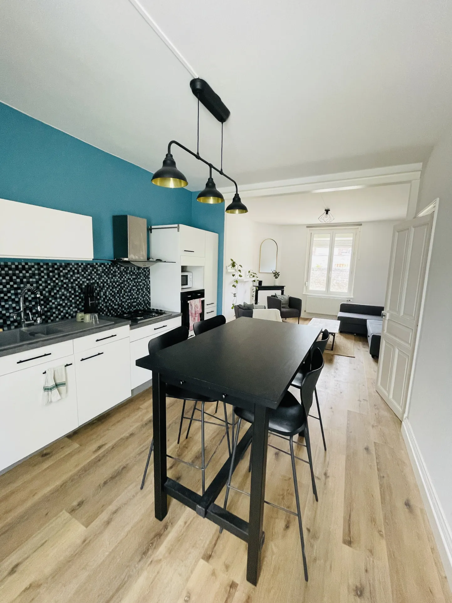 Maison mitoyenne de 90m² avec cour privée à Saint-Quentin