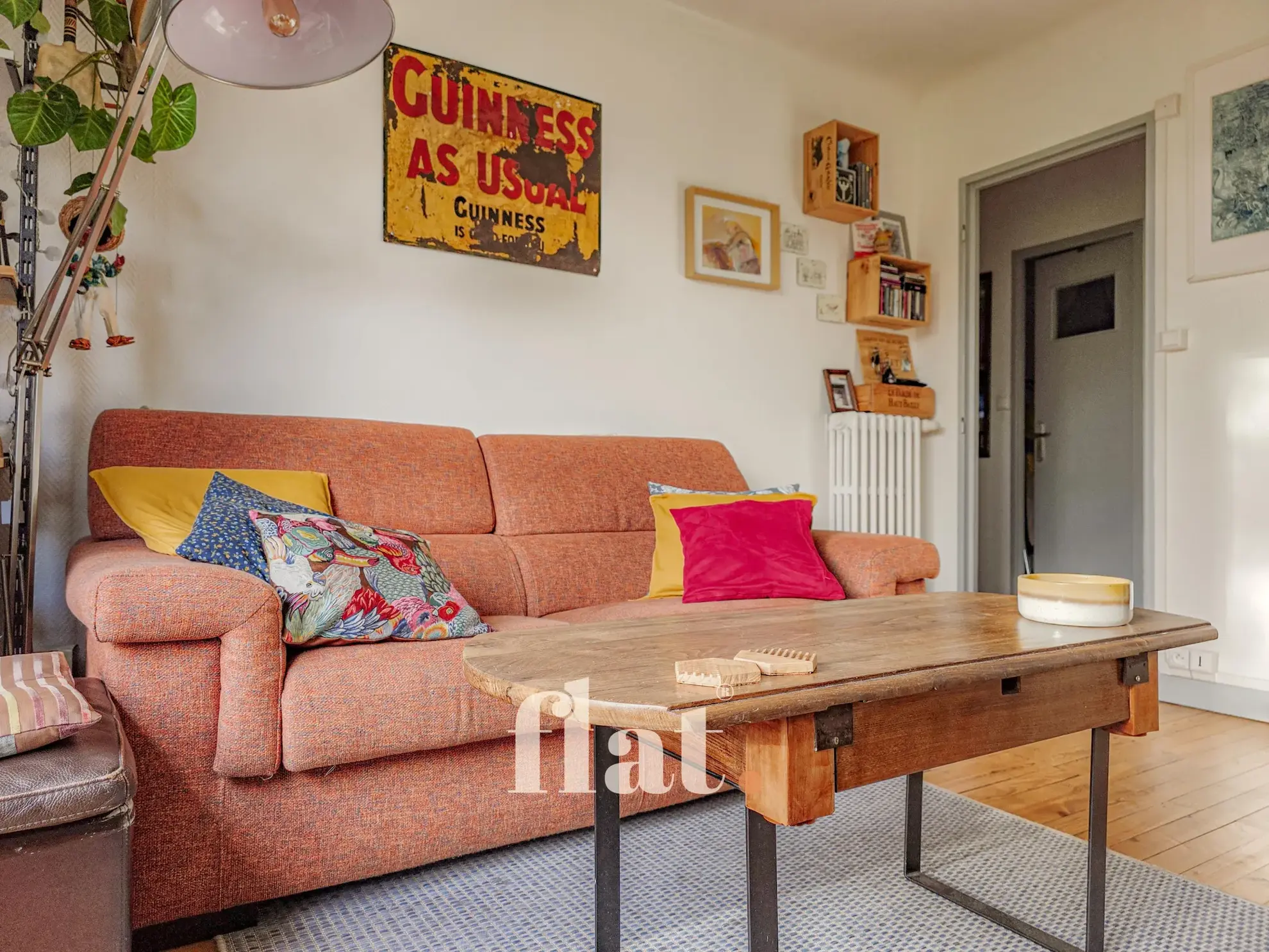 Appartement T4 lumineux à Nantes avec cave, jardin partagé et emplacement idéal 