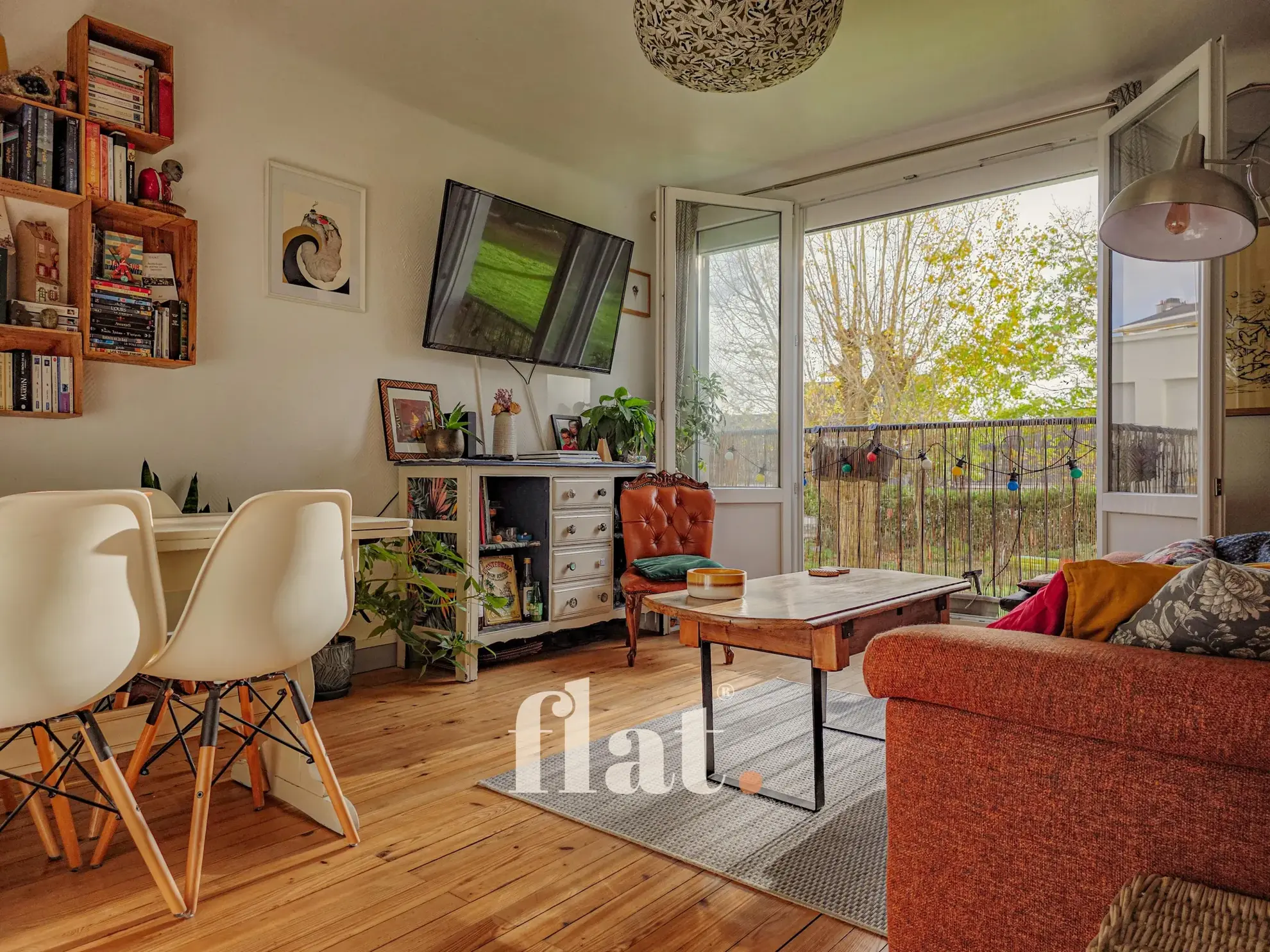 Appartement T4 lumineux à Nantes avec cave, jardin partagé et emplacement idéal 