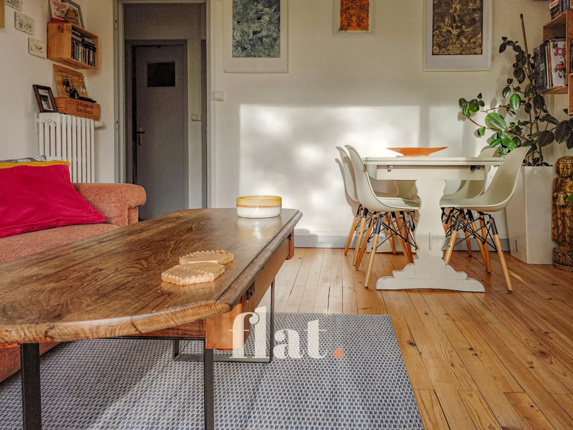 Appartement T4 lumineux à Nantes avec cave, jardin partagé et emplacement idéal 