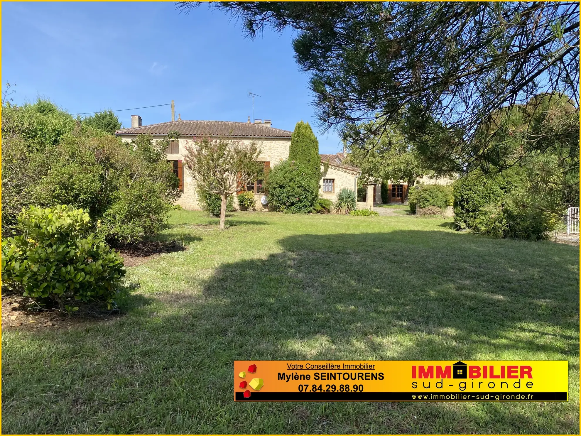 Belle propriété à rénover avec dépendances et grand jardin à Langon 