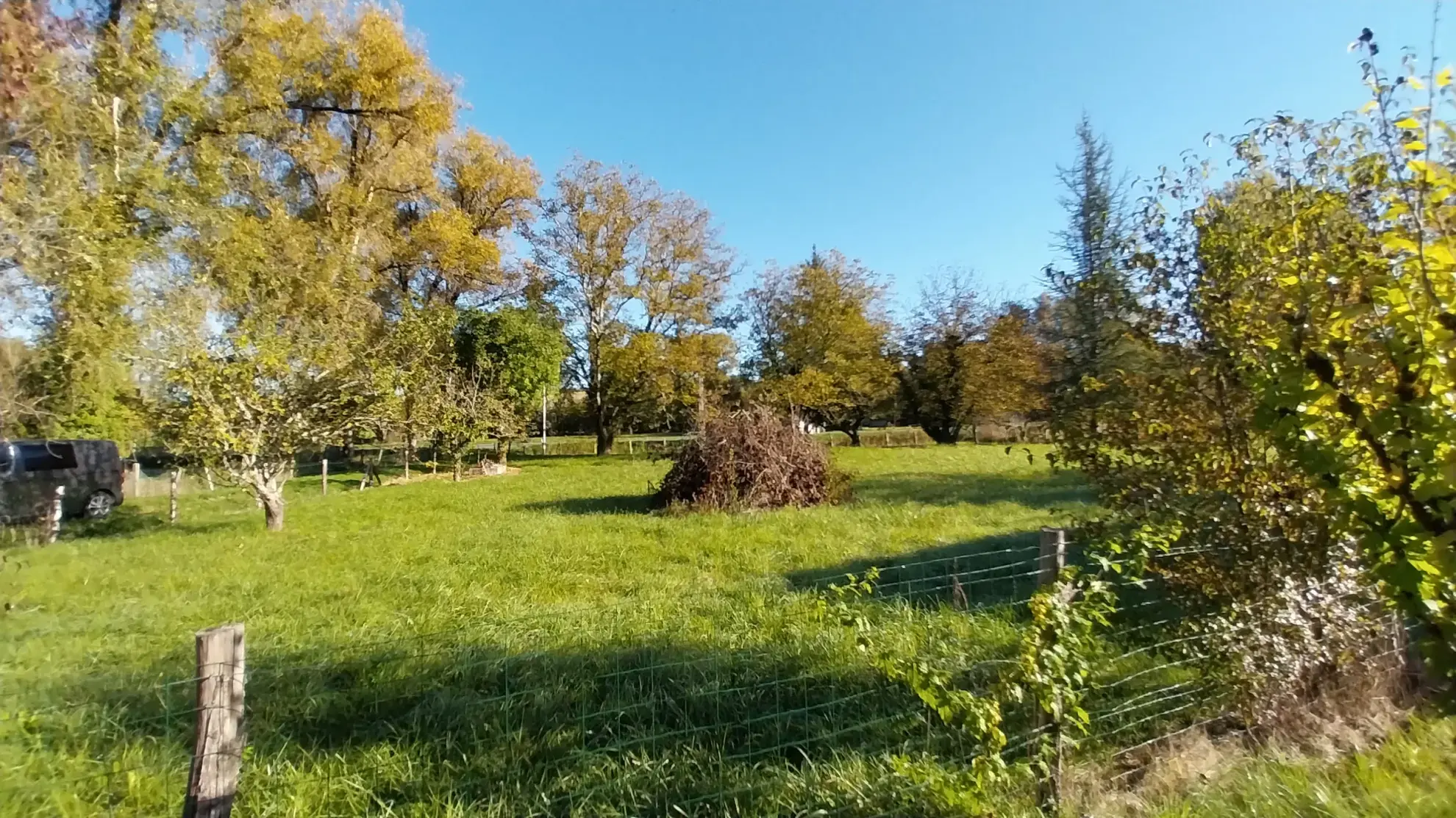 Maison avec grand terrain de 2 hectares à Mareuil la Belle en Périgord Vert 
