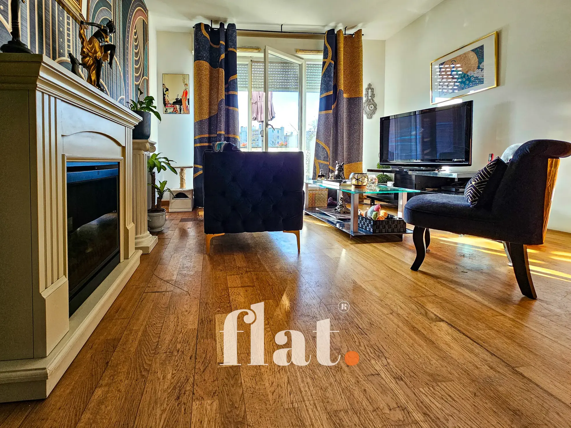 Appartement T2 de 52,50m² avec balcon à Nantes, secteur Longchamp