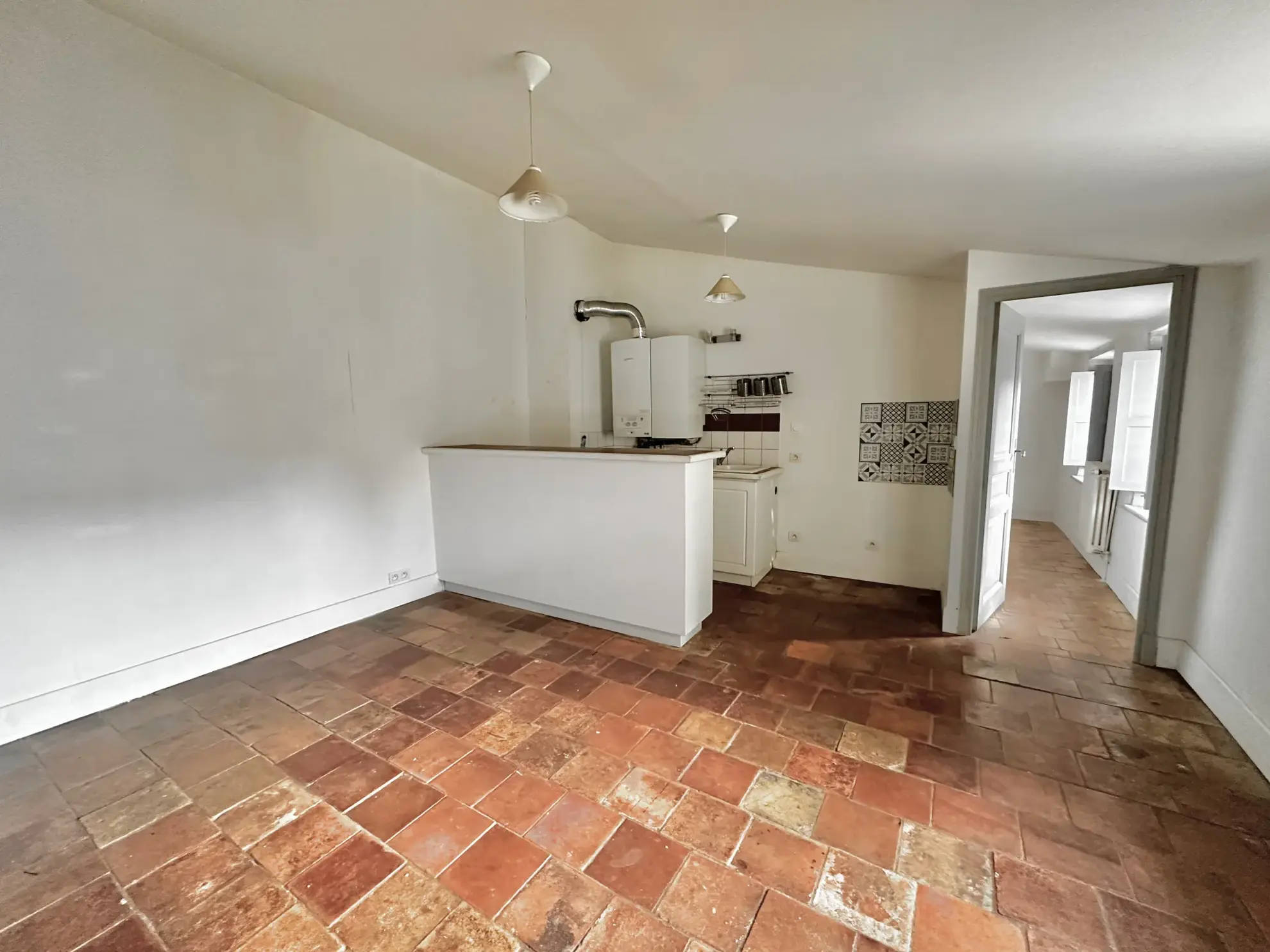 Charmant appartement triplex de 3 pièces avec vue sur la Cité Médiévale de Carcassonne 