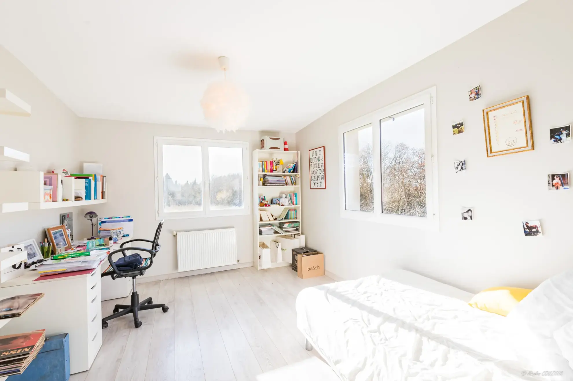 Maison familiale avec terrain spacieux à Fousseret - 4 chambres, bois privé, proximité village 